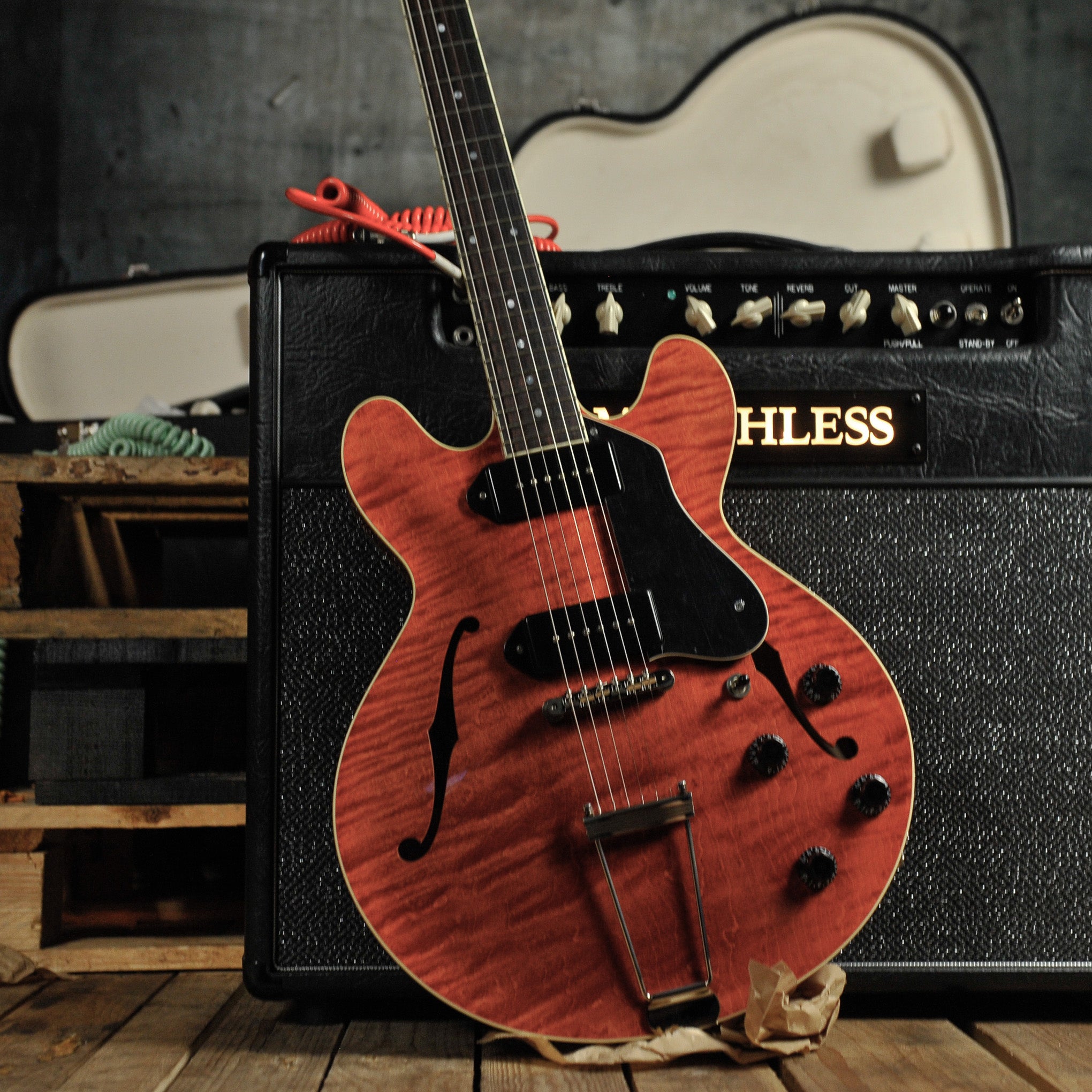 Collings I30LC Faded Cherry Electric Guitar