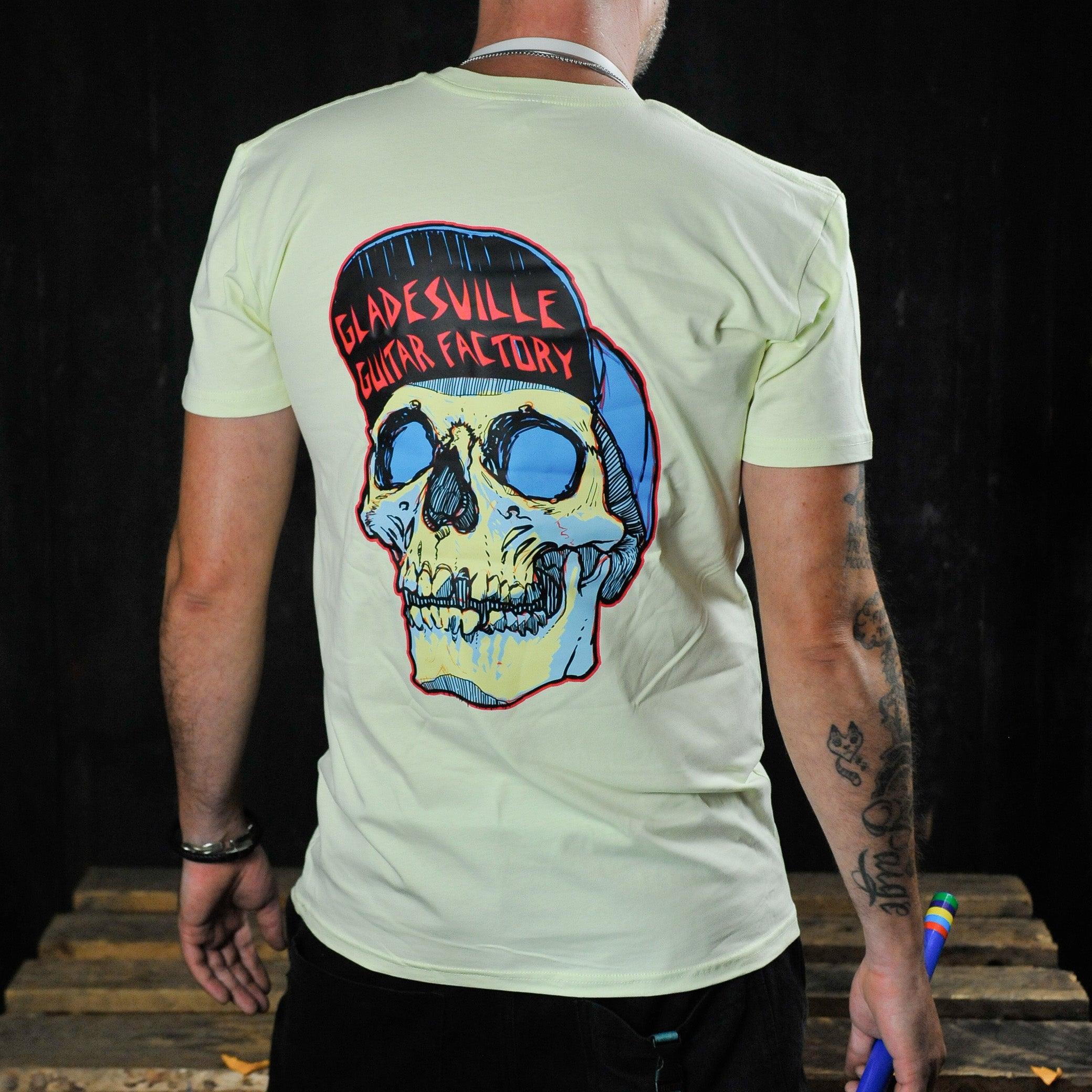 Cyco Skull Tee Snorkel Lord Green