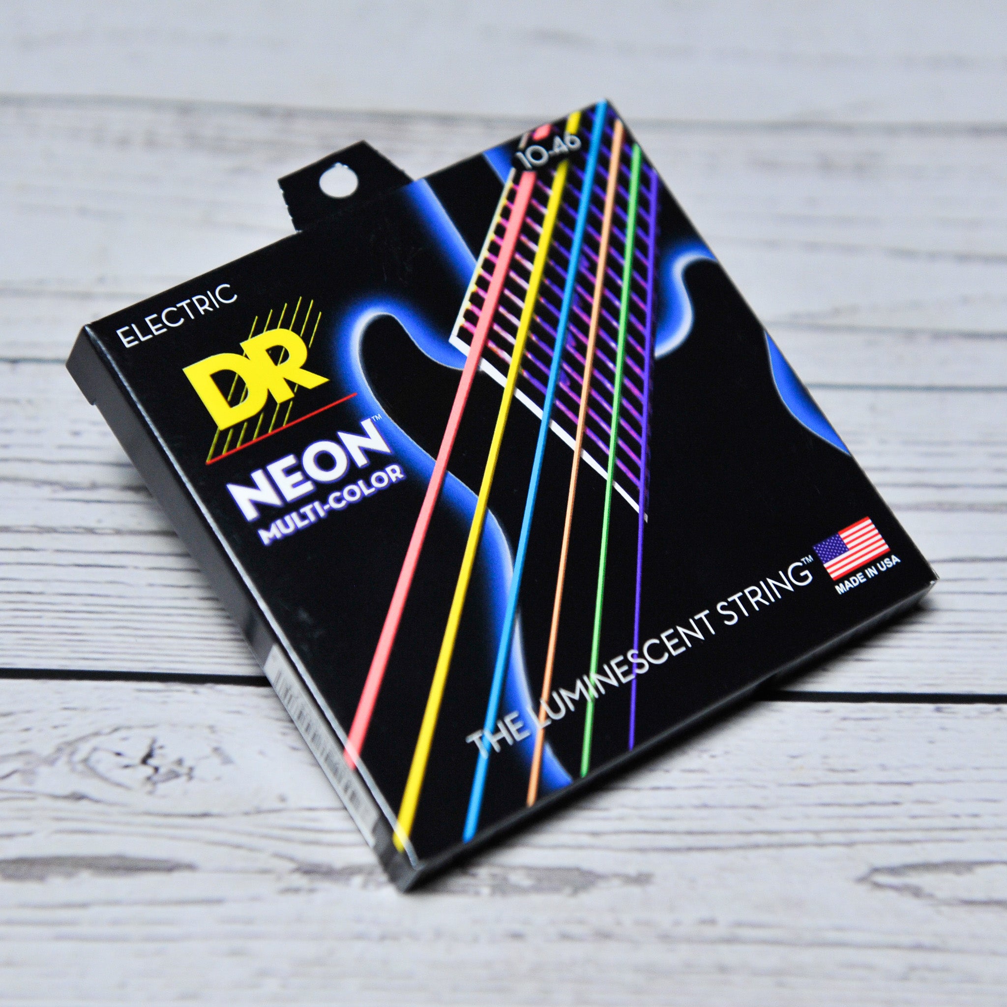 DR Strings NEON Luminescent Electric Strings | Select Gauge