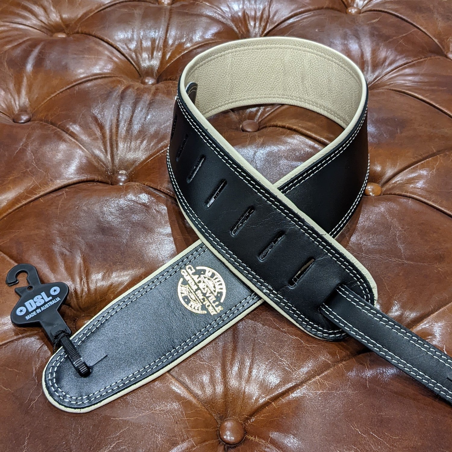 DSL 2.5" Rolled Edge Guitar Factory Straps