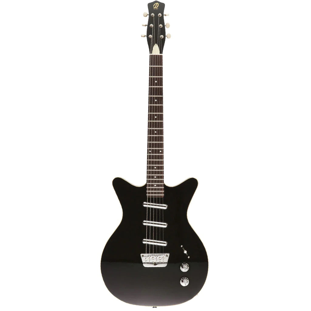 Danelectro 59 Triple Divine Guitar - Black