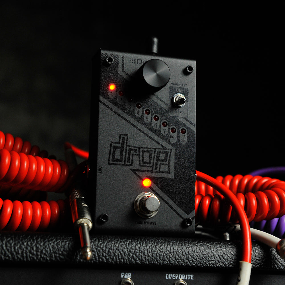 Digitech DROP Compact Polyphonic Pitch Shifter Limited Black
