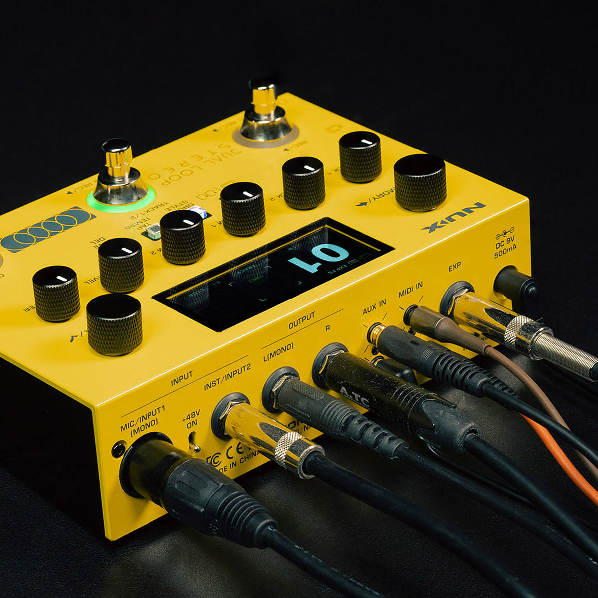 NUX Dual Loop Stereo Pedal with Drum Loops