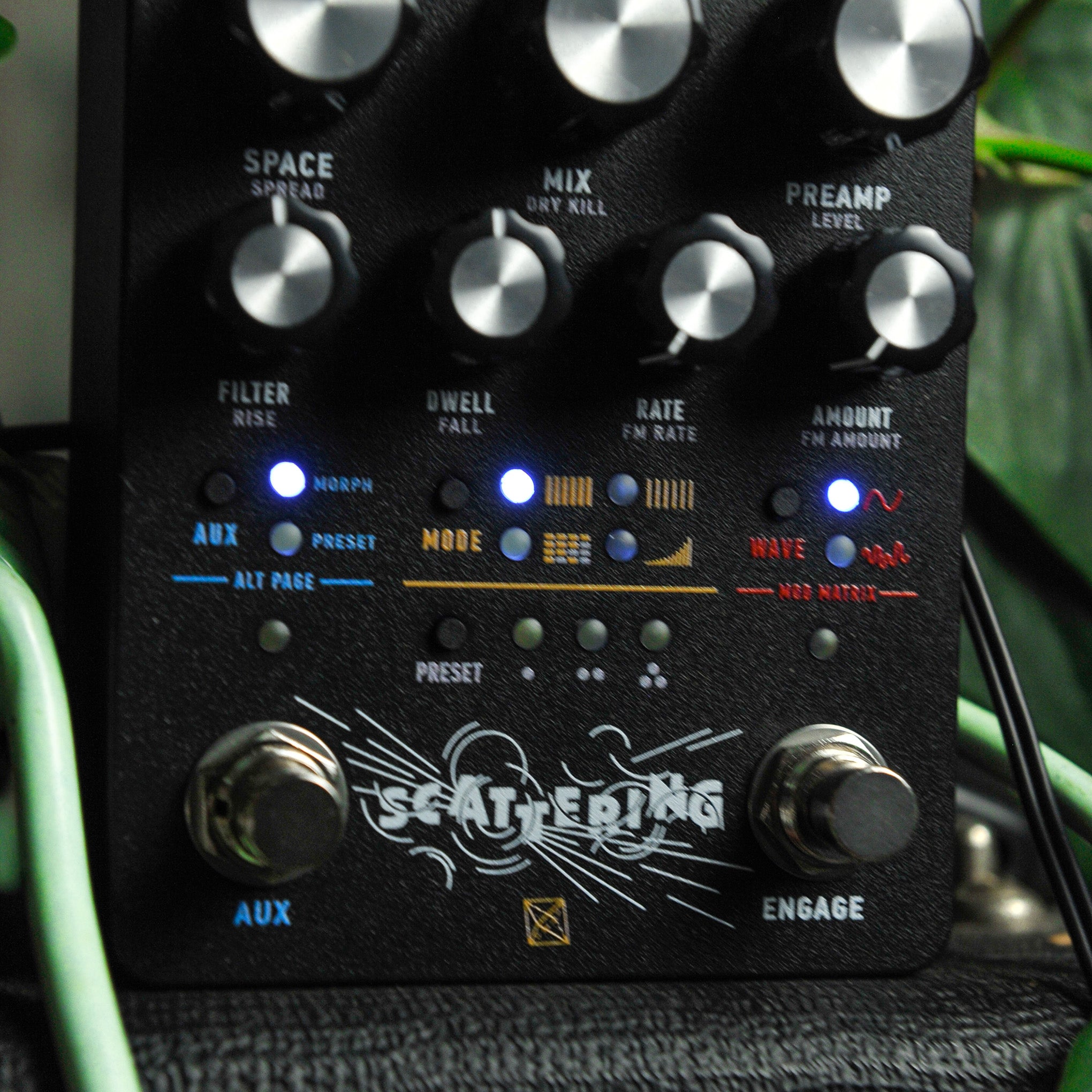 Electronic Audio Experiments Scattering Stereo Spatial Reverb Pedal