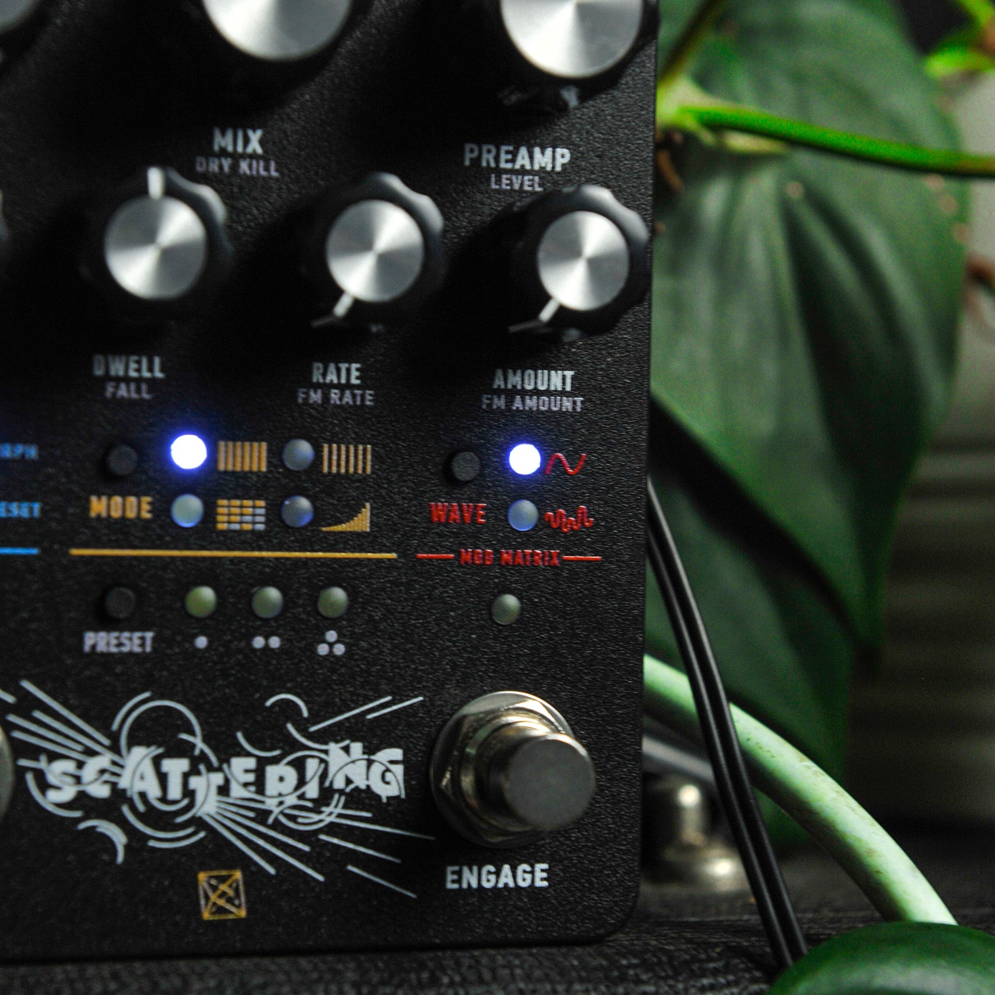 Electronic Audio Experiments Scattering Stereo Spatial Reverb Pedal