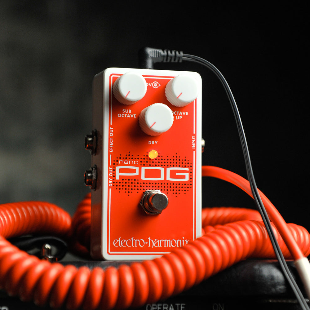 Electro Harmonix Nano Pog Polyphonic Generator Octave Pedal