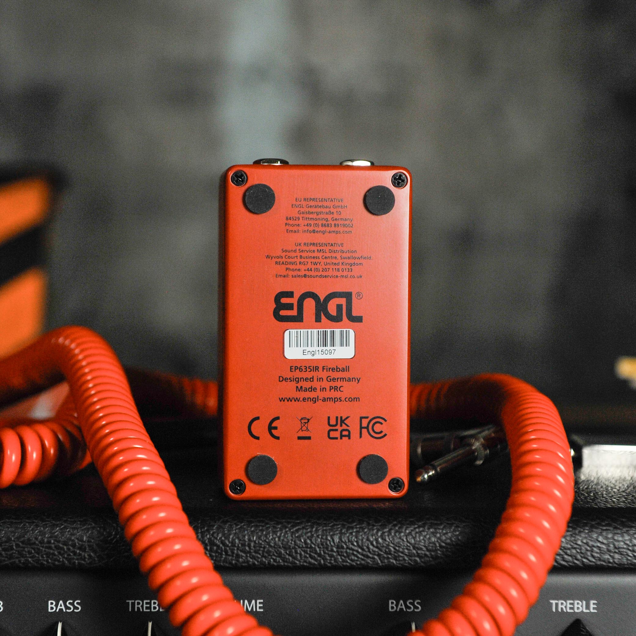 ENGL EP635 Fireball IR Distortion Pedal
