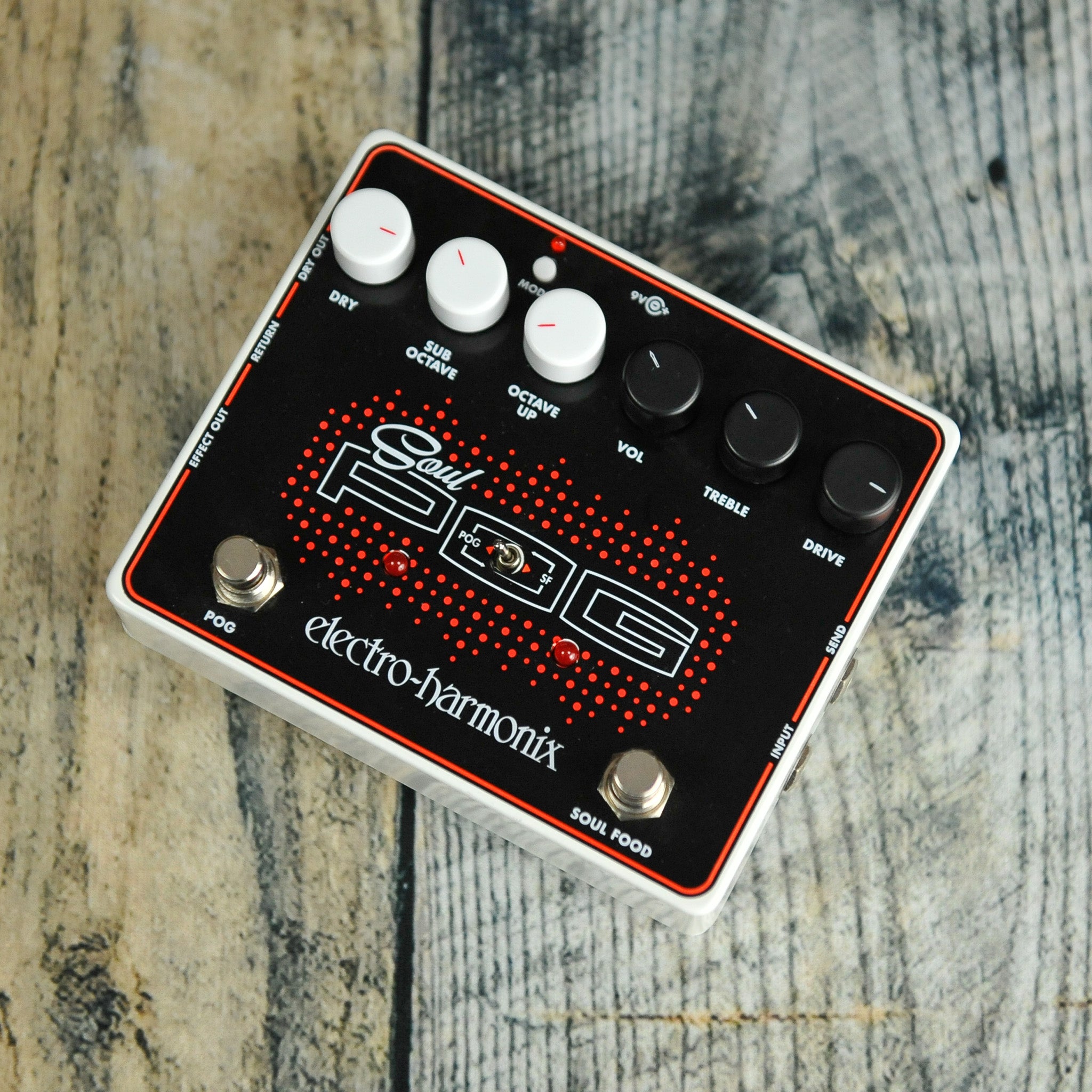 Electro Harmonix Soul Pog Overdrive / Octave Multi-Effect