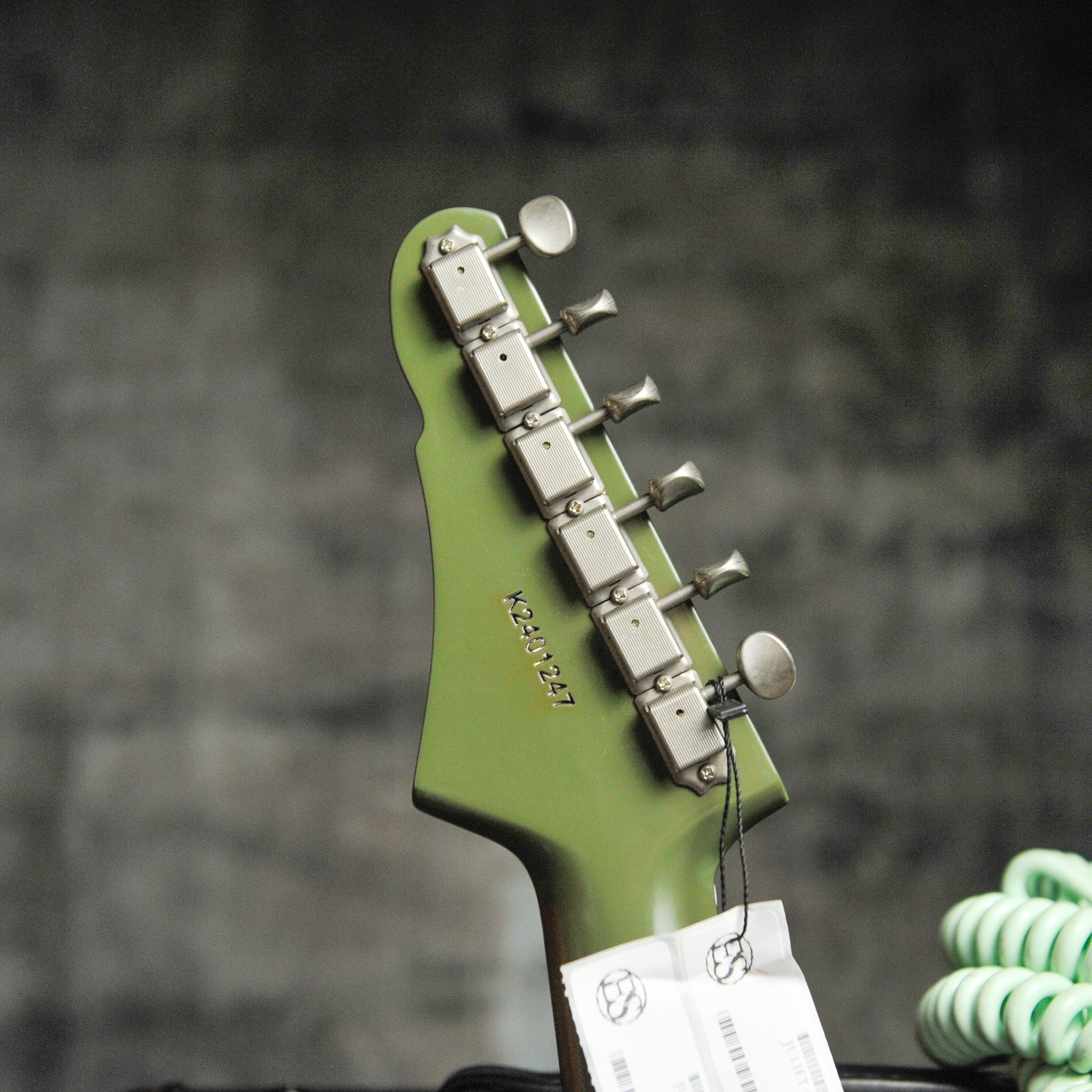 Eastman Juliet/TV Limited Edition Electric Guitar - Olive Drab w/Bag