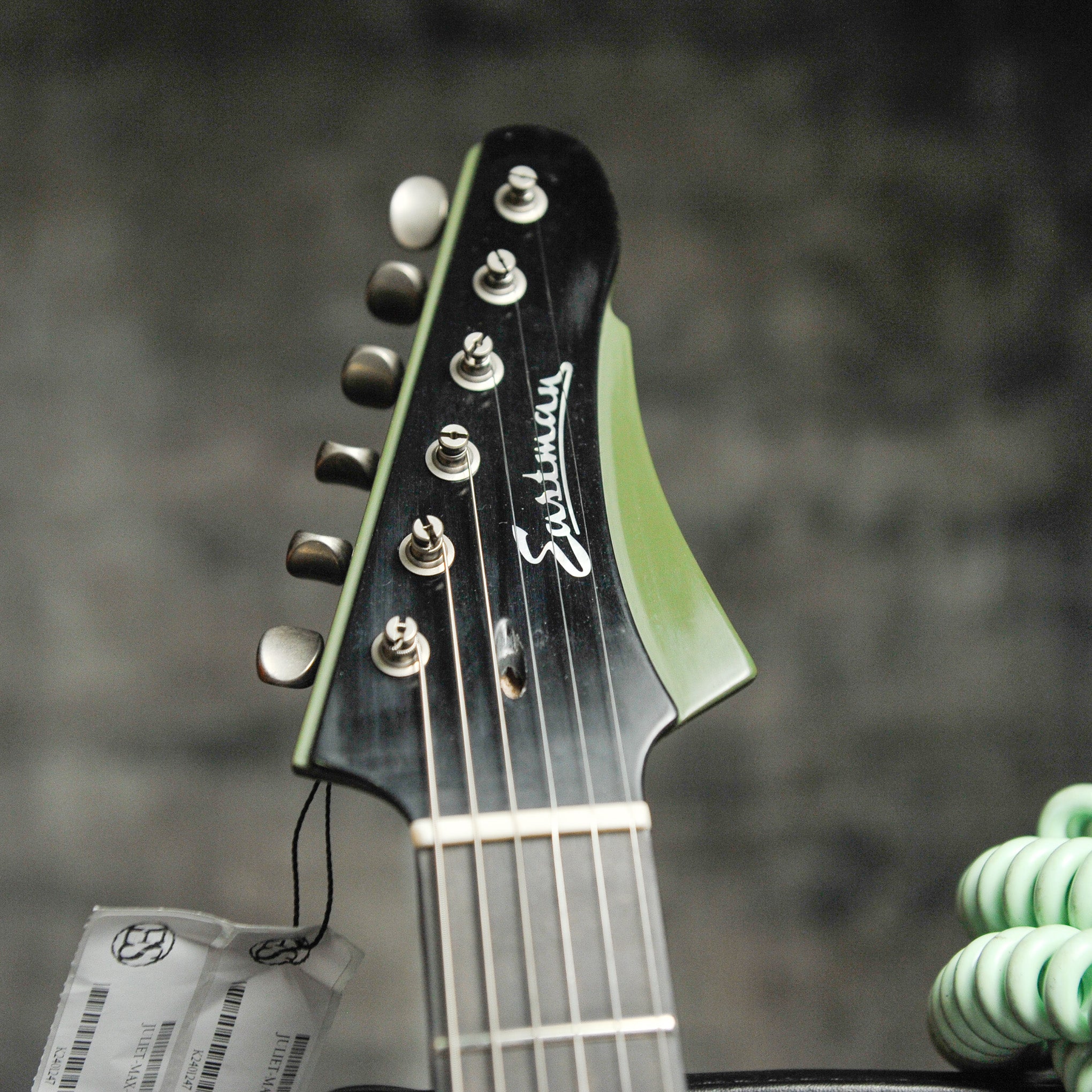 Eastman Juliet/TV Limited Edition Electric Guitar - Olive Drab w/Bag