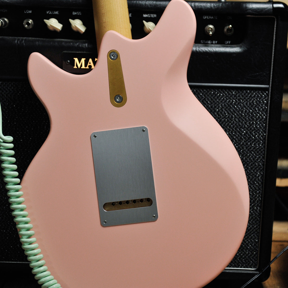 Eastman Fullertone DC 62 Shell Pink Electric Guitar w/Bag