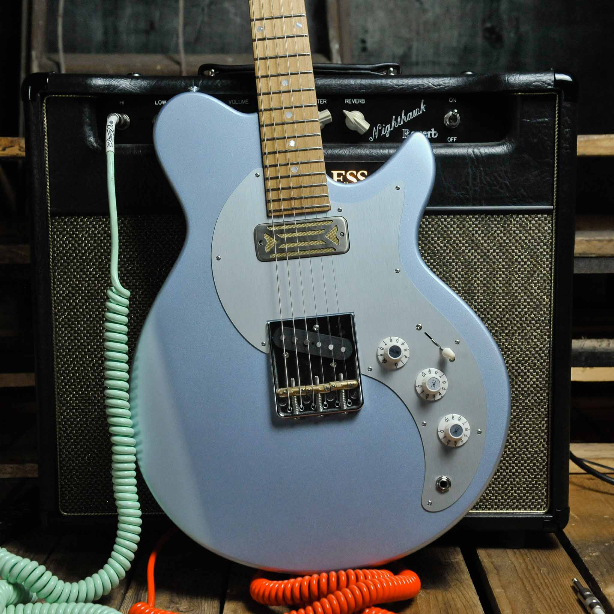 Eastman Fullertone SC 52 Ice Blue Metallic w/Bag – Gladesville