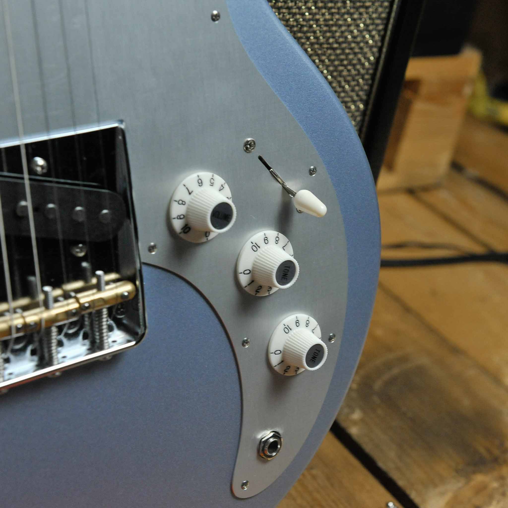 Eastman Fullertone SC 52 Ice Blue Metallic w/Bag
