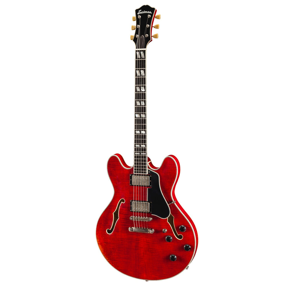 Eastman T59/VRD Thinline Semi-Hollow Electric - Red