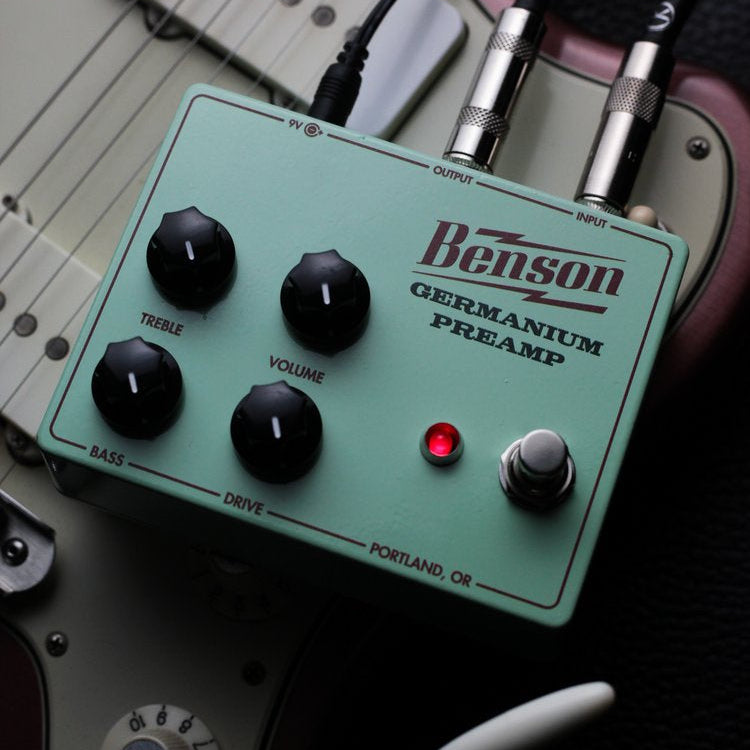Benson Germanium Preamp – Rich Analog Overdrive | Buy Online in