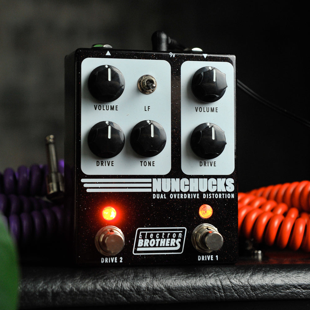 Electron Brothers Nunchucks Dual Overdrive Distortion Pedal