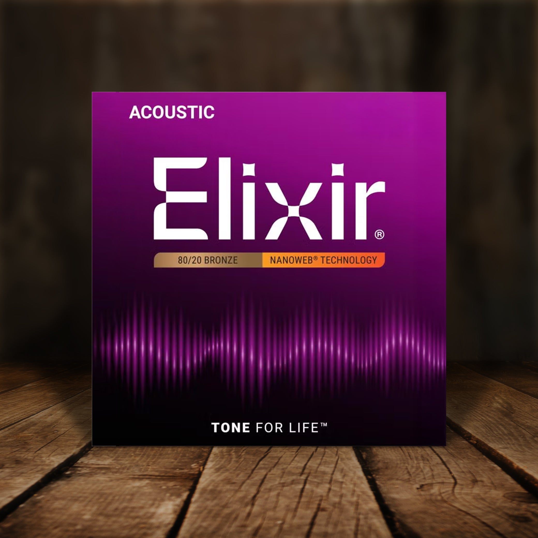 Elixir Acoustic Phosphor Bronze With Nanoweb | Select Gauge