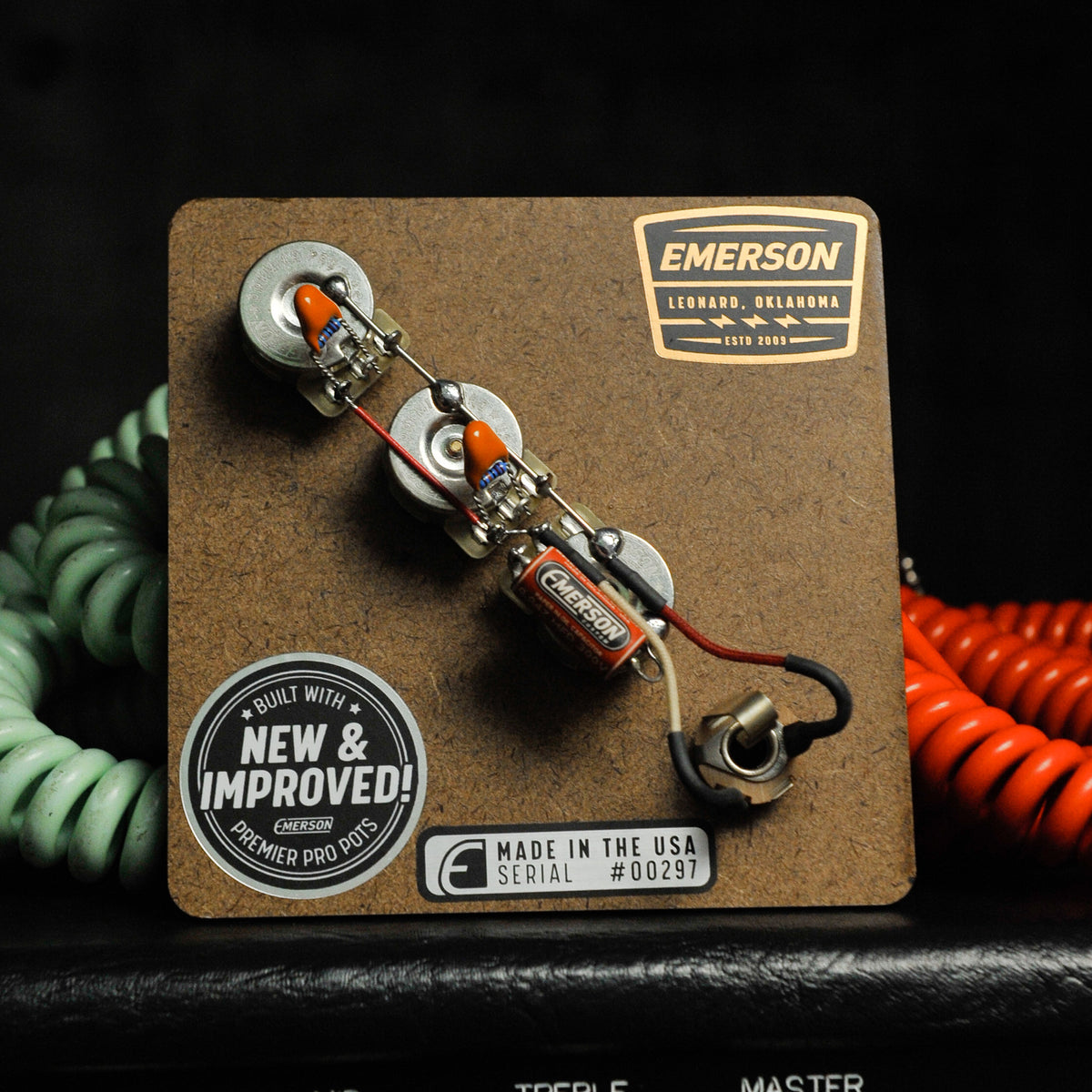 Emerson Premier Pro JB Jazz Bass Prewired Kit