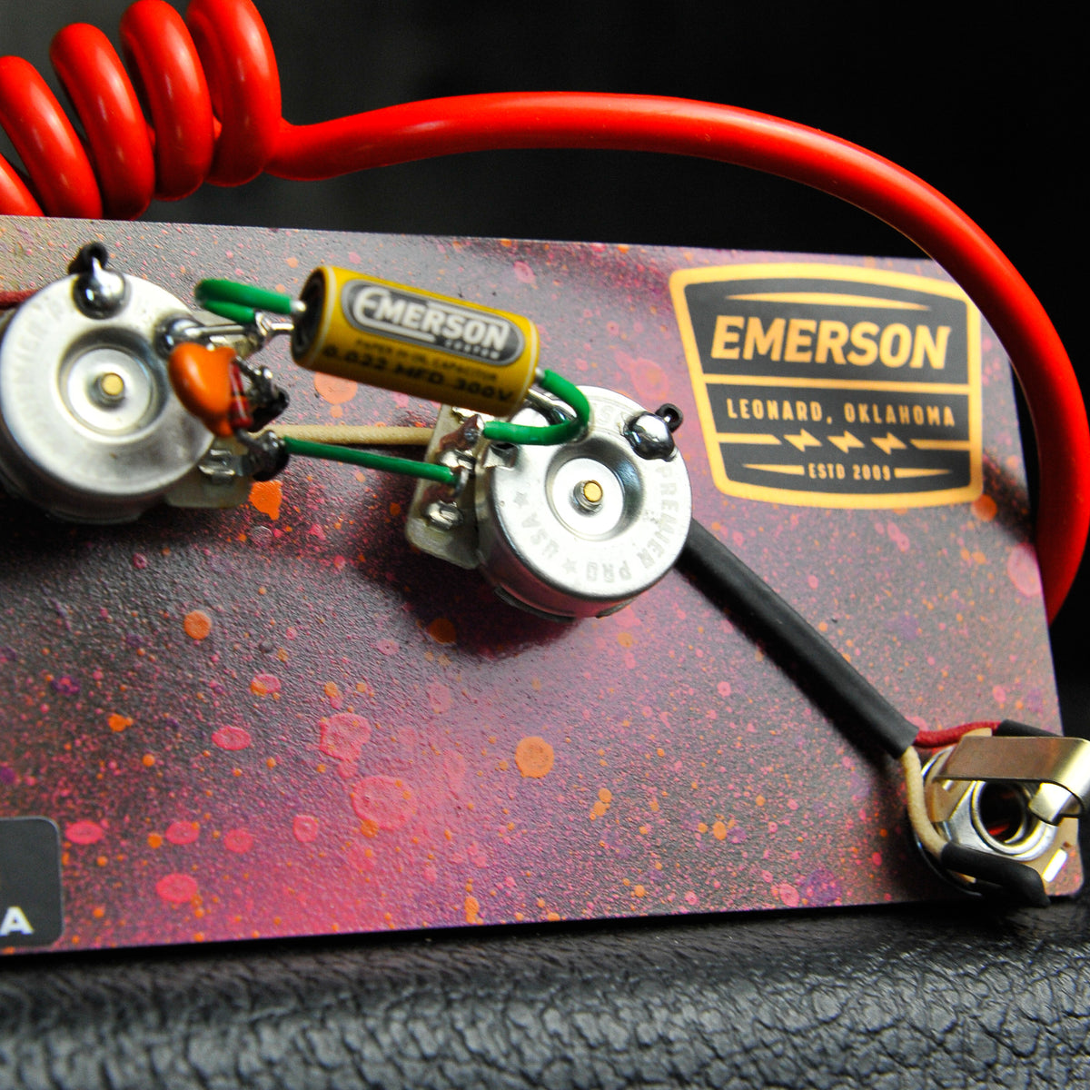 Emerson Premier Pro Jazzmaster 500k 0.022uf Prewired Kit