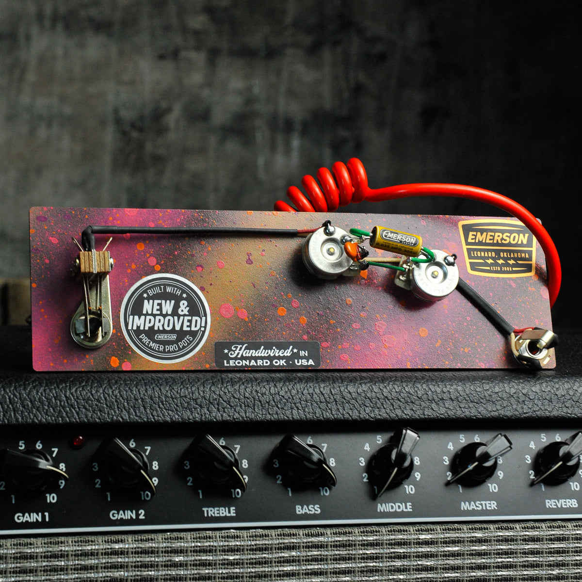 Emerson Premier Pro Jazzmaster 500k 0.022uf Prewired Kit