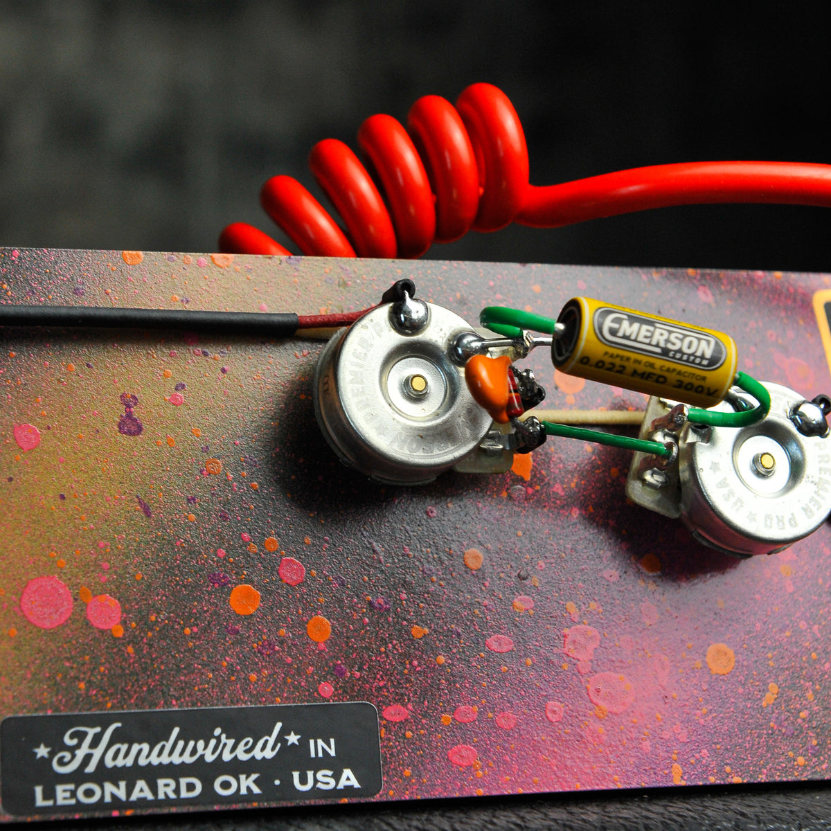 Emerson Premier Pro Jazzmaster 500k 0.022uf Prewired Kit