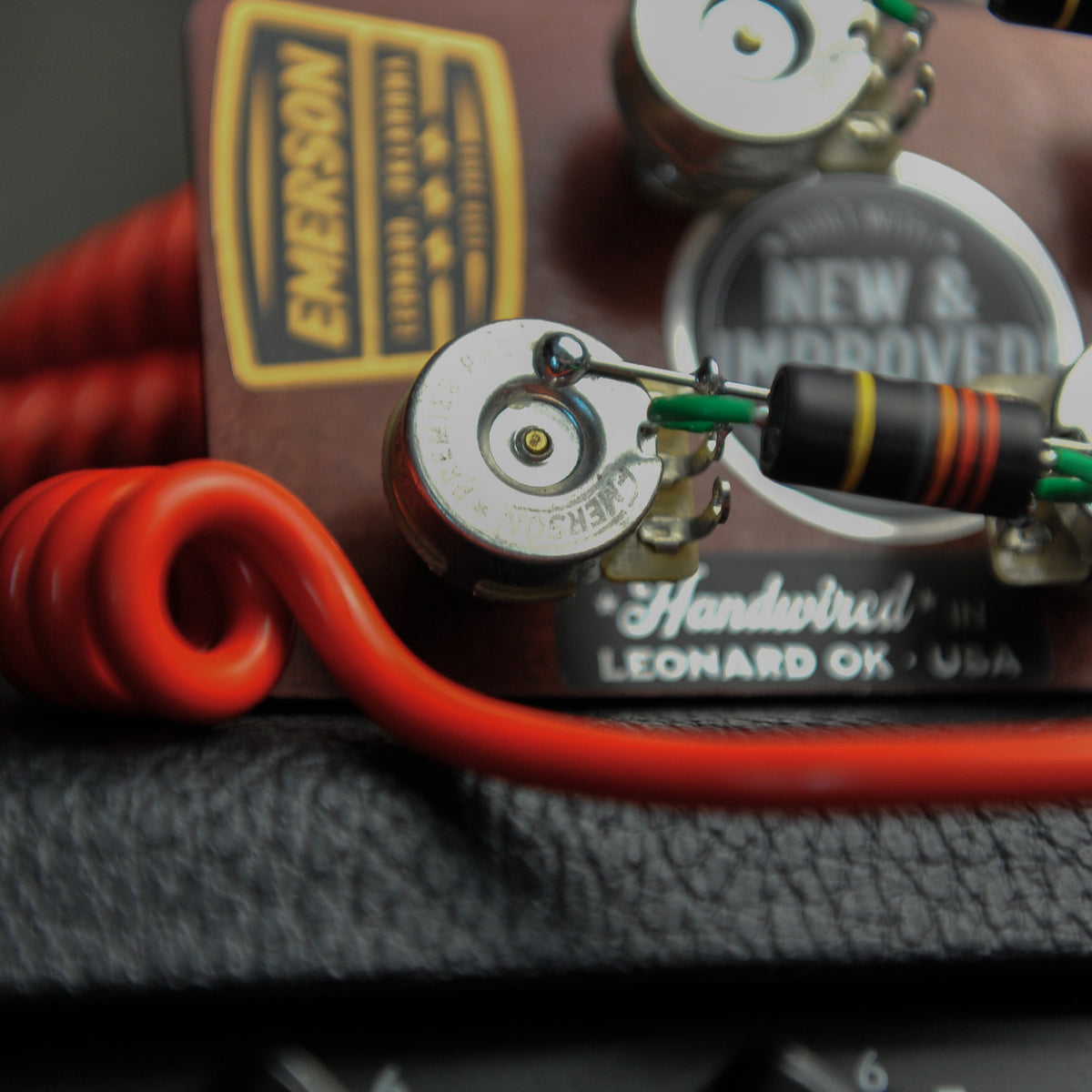 Emerson Premier Pro  Les Paul 500K Long Shaft Prewired Kit