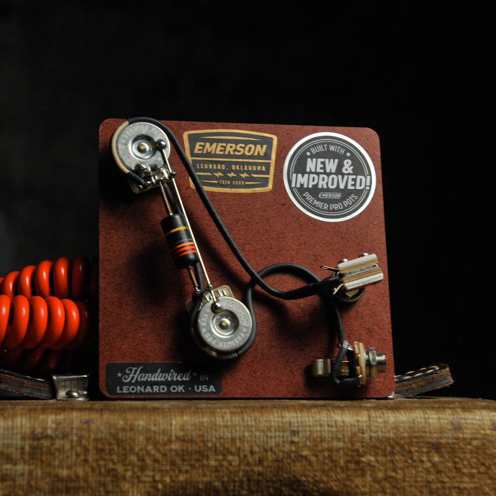 Emerson PRS 2-Knob Premier Pro Prewired Kit