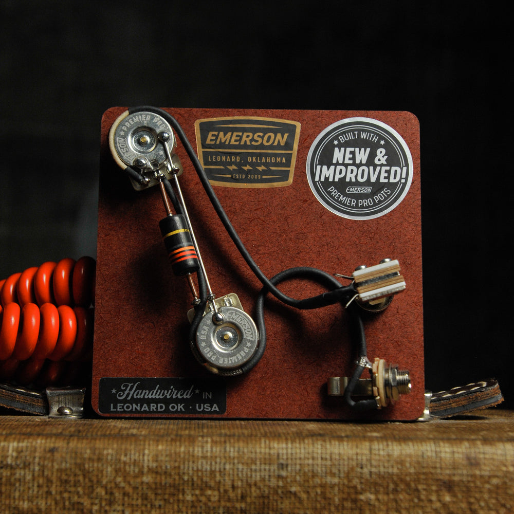 Emerson PRS 2-Knob Premier Pro Prewired Kit