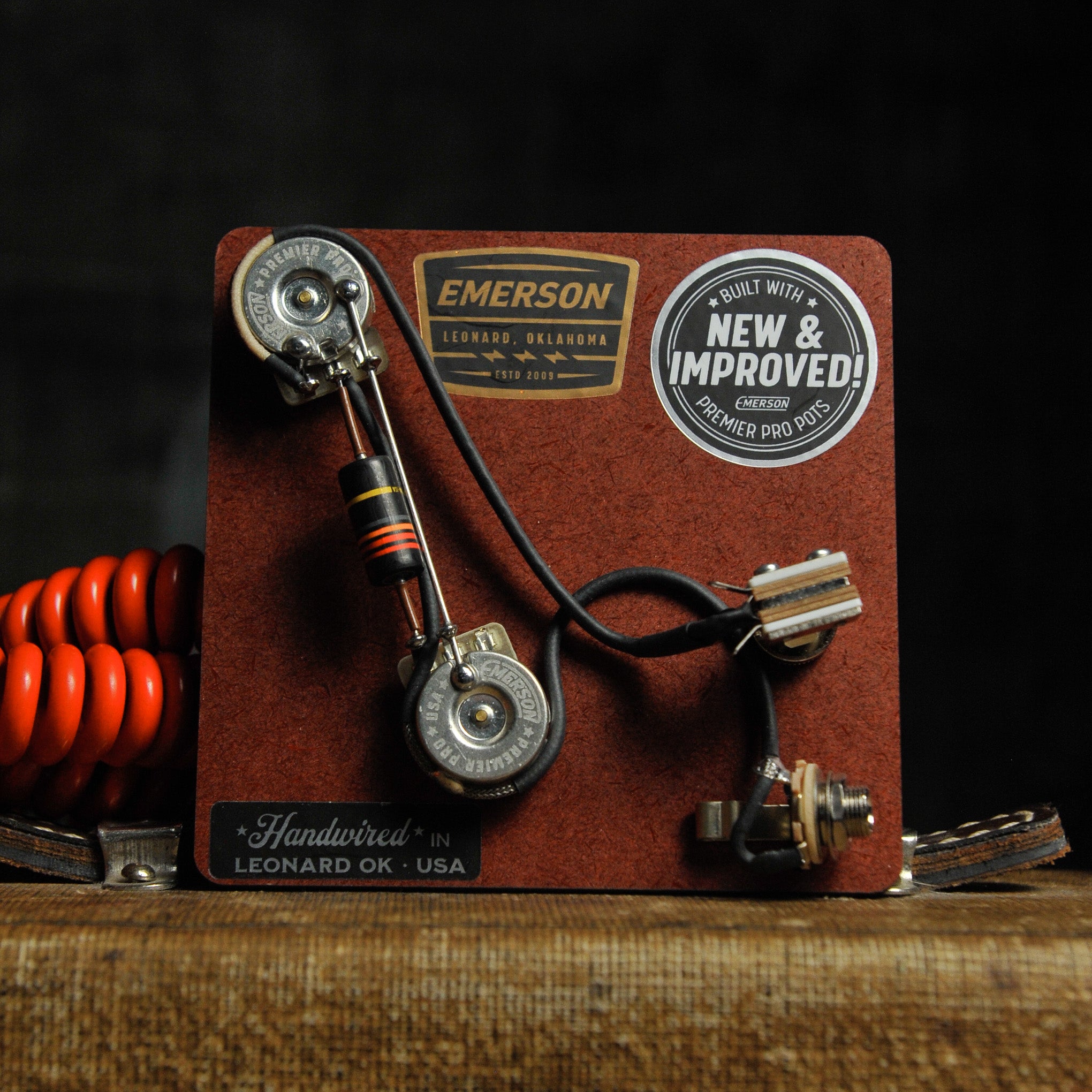Emerson PRS 2-Knob Premier Pro Prewired Kit