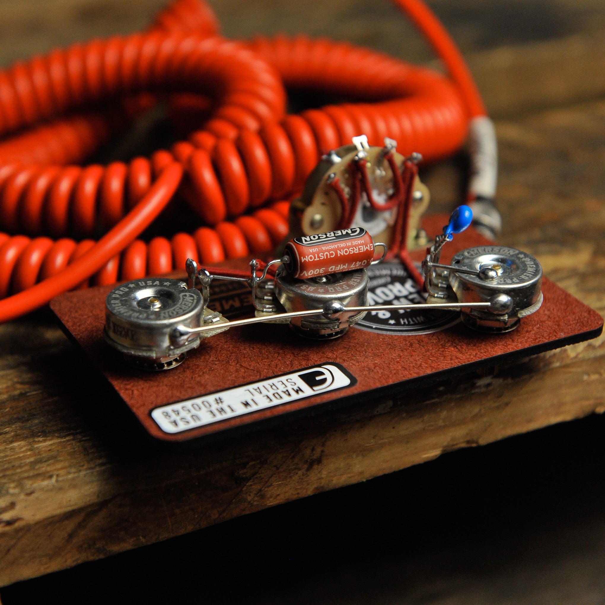 Emerson S5 Stratocaster 250k 5-Way Premier Pro Prewired Kit