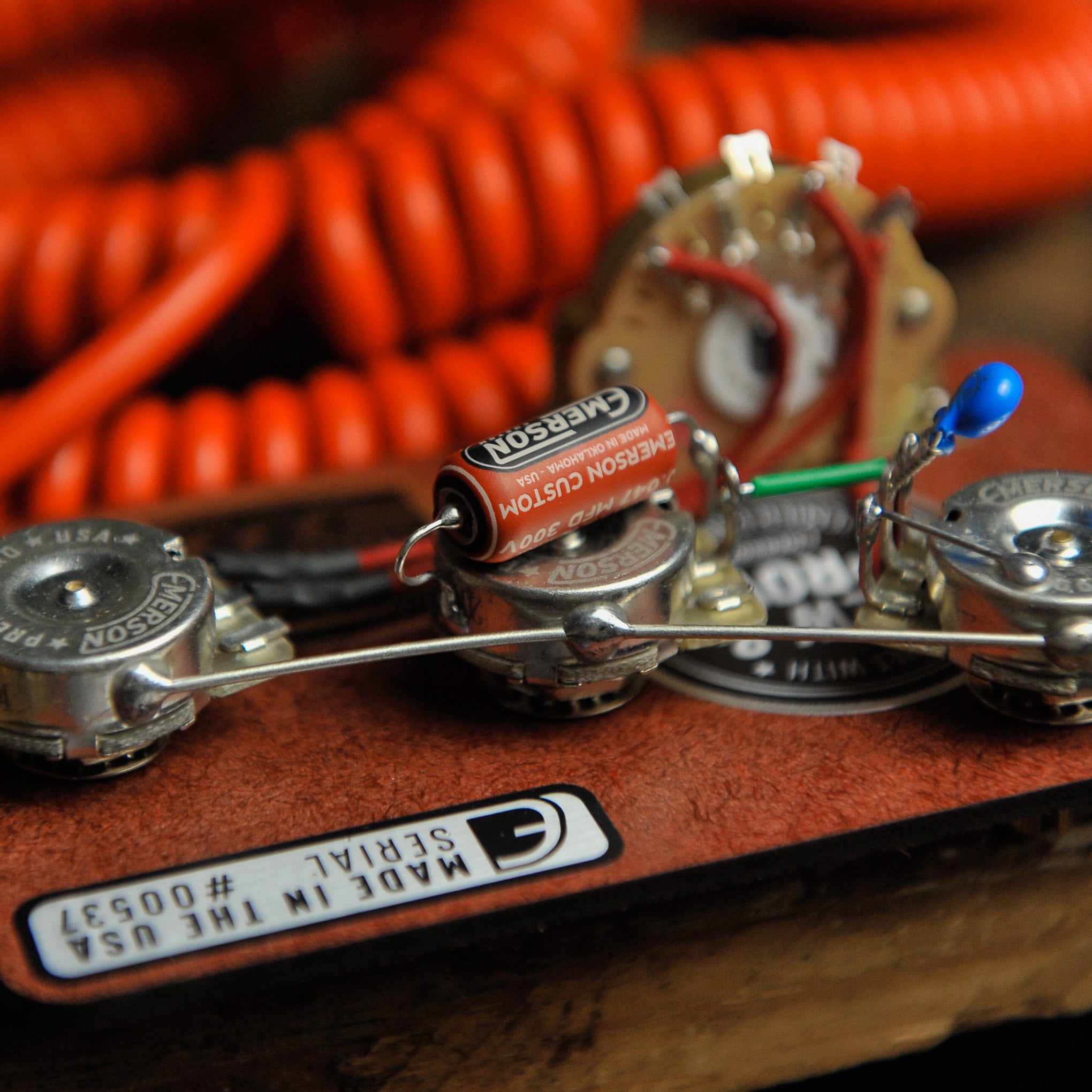 Emerson S5B Stratocaster Blender 5-Way Premier Pro Prewired Kit