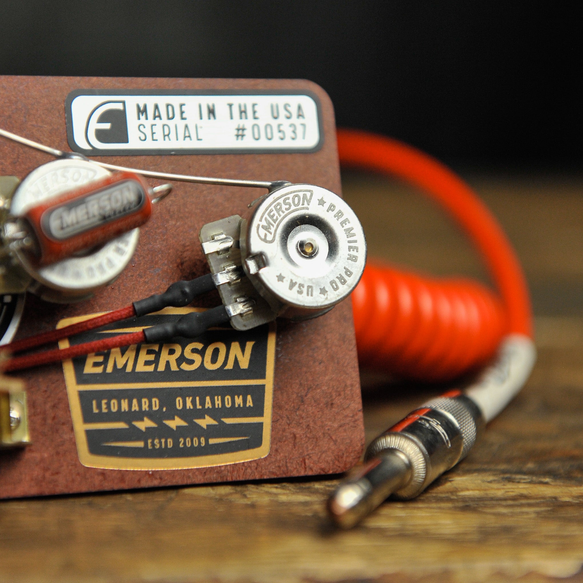 Emerson S5B Stratocaster Blender 5-Way Premier Pro Prewired Kit