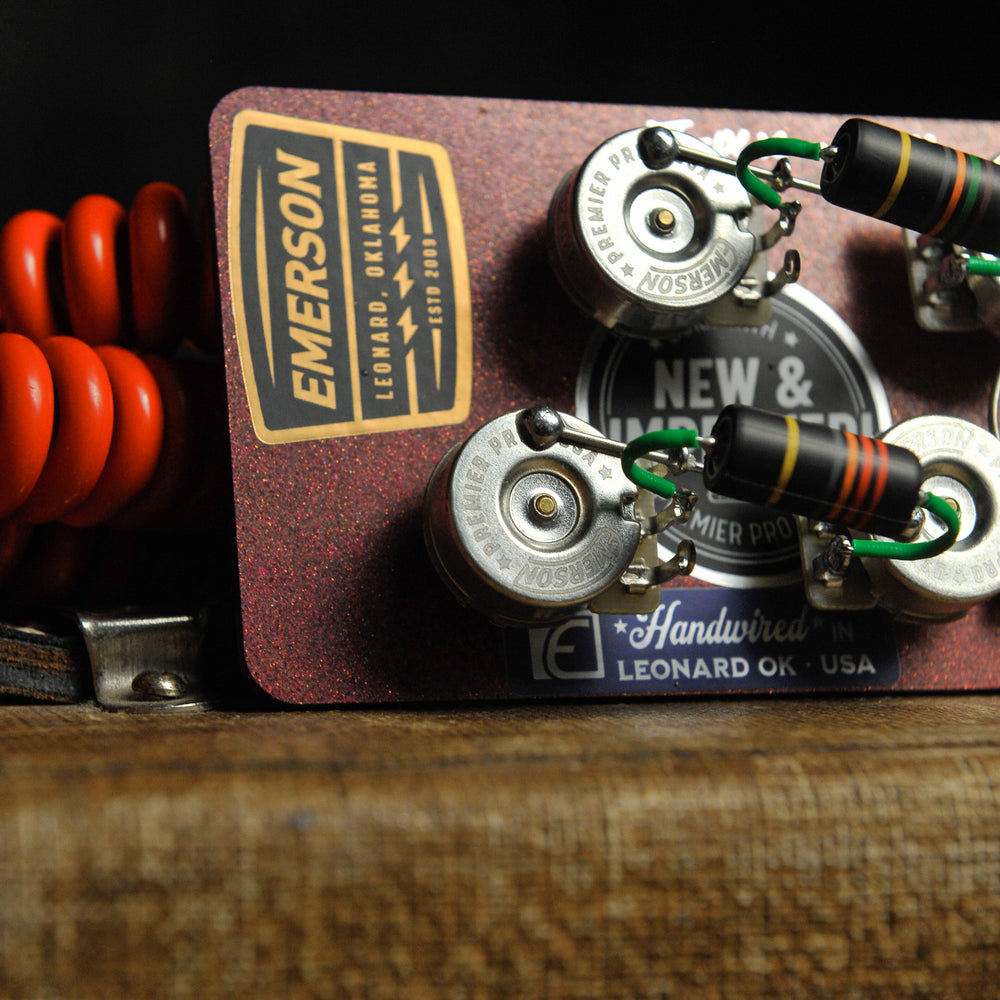 Emerson Tele Deluxe 72 Custom Premier Pro Prewired Kit 1Mg Pots