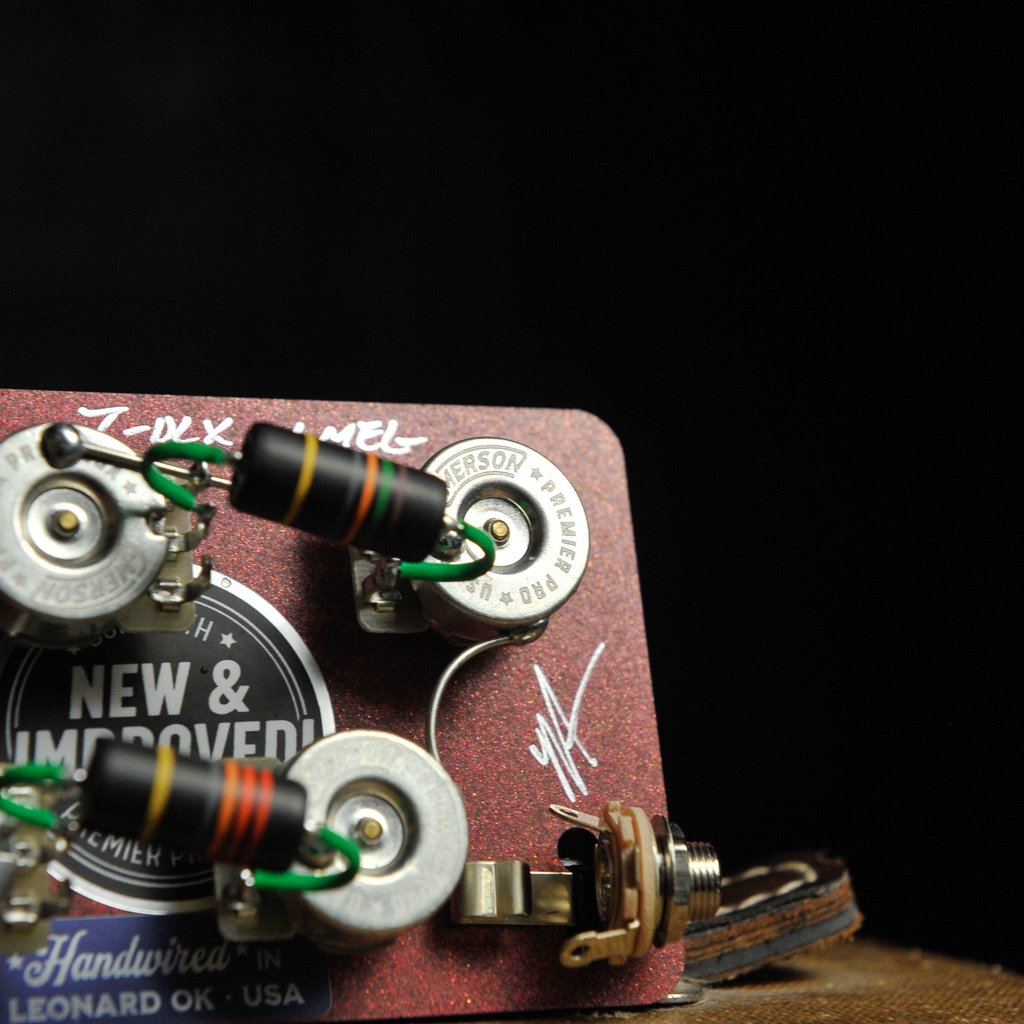Emerson Tele Deluxe 72 Custom Premier Pro Prewired Kit 1Mg Pots