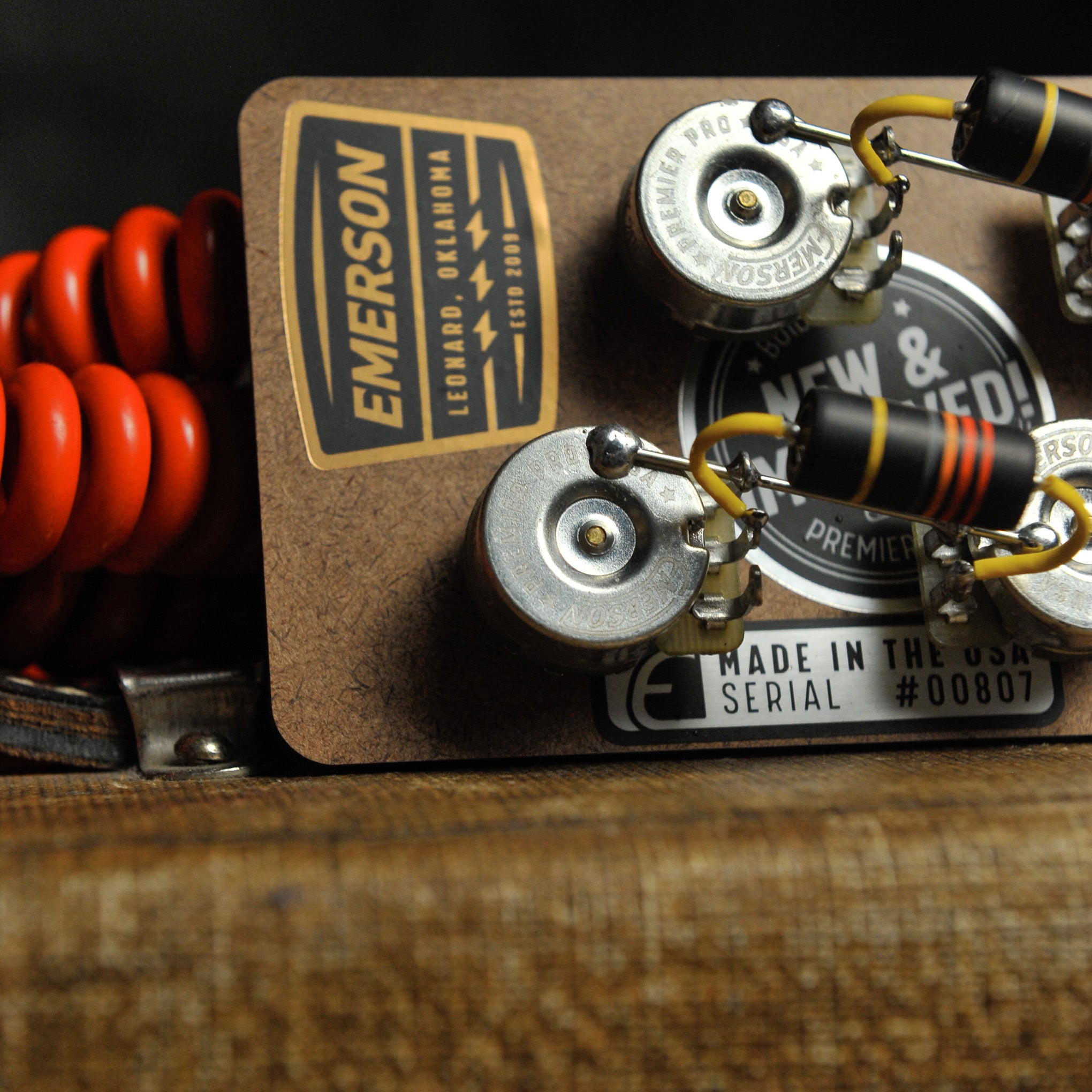 Emerson Tele Deluxe Premier Pro Prewired Kit 500K Pots