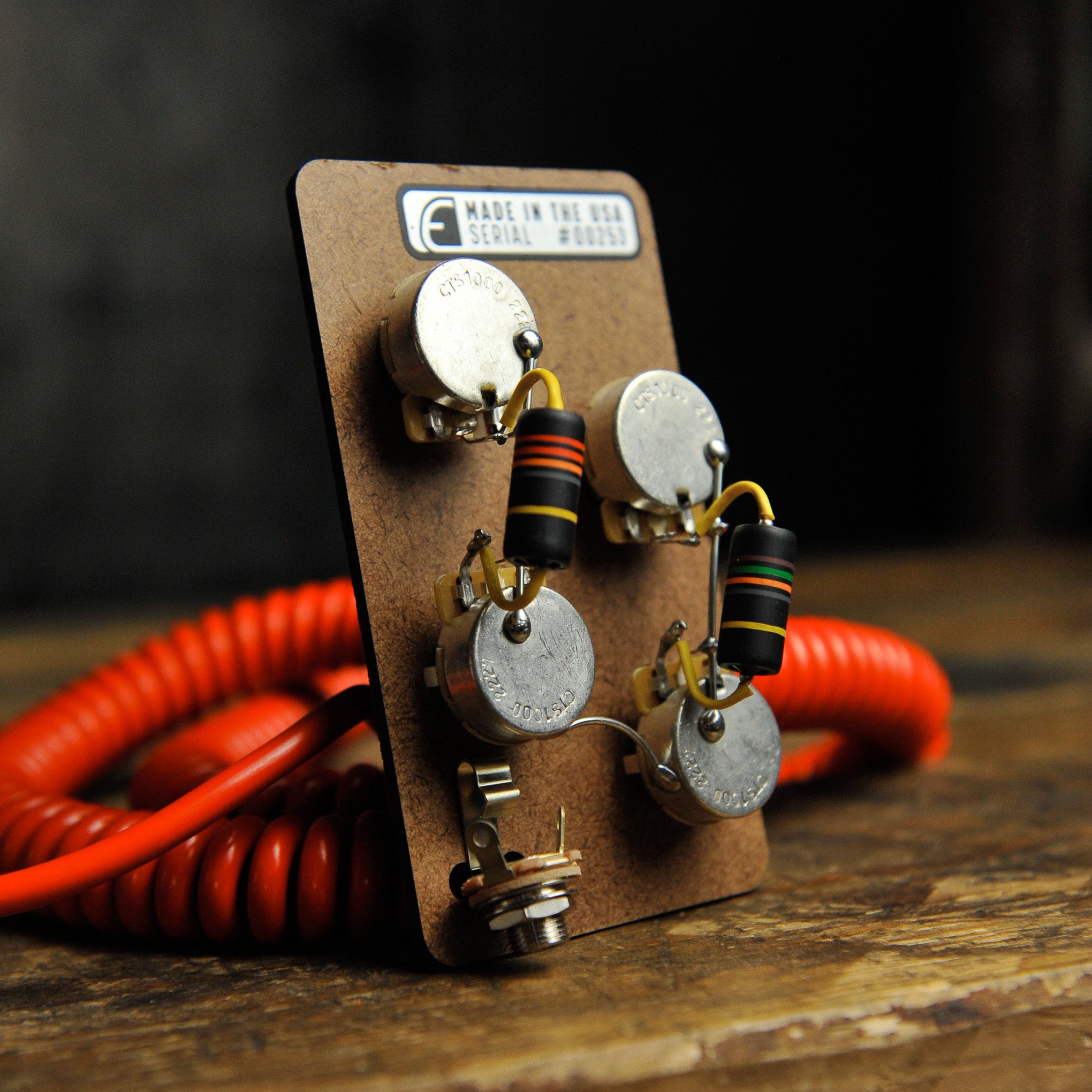 Emerson Tele-Deluxe Prewired Kit 1Meg Pots