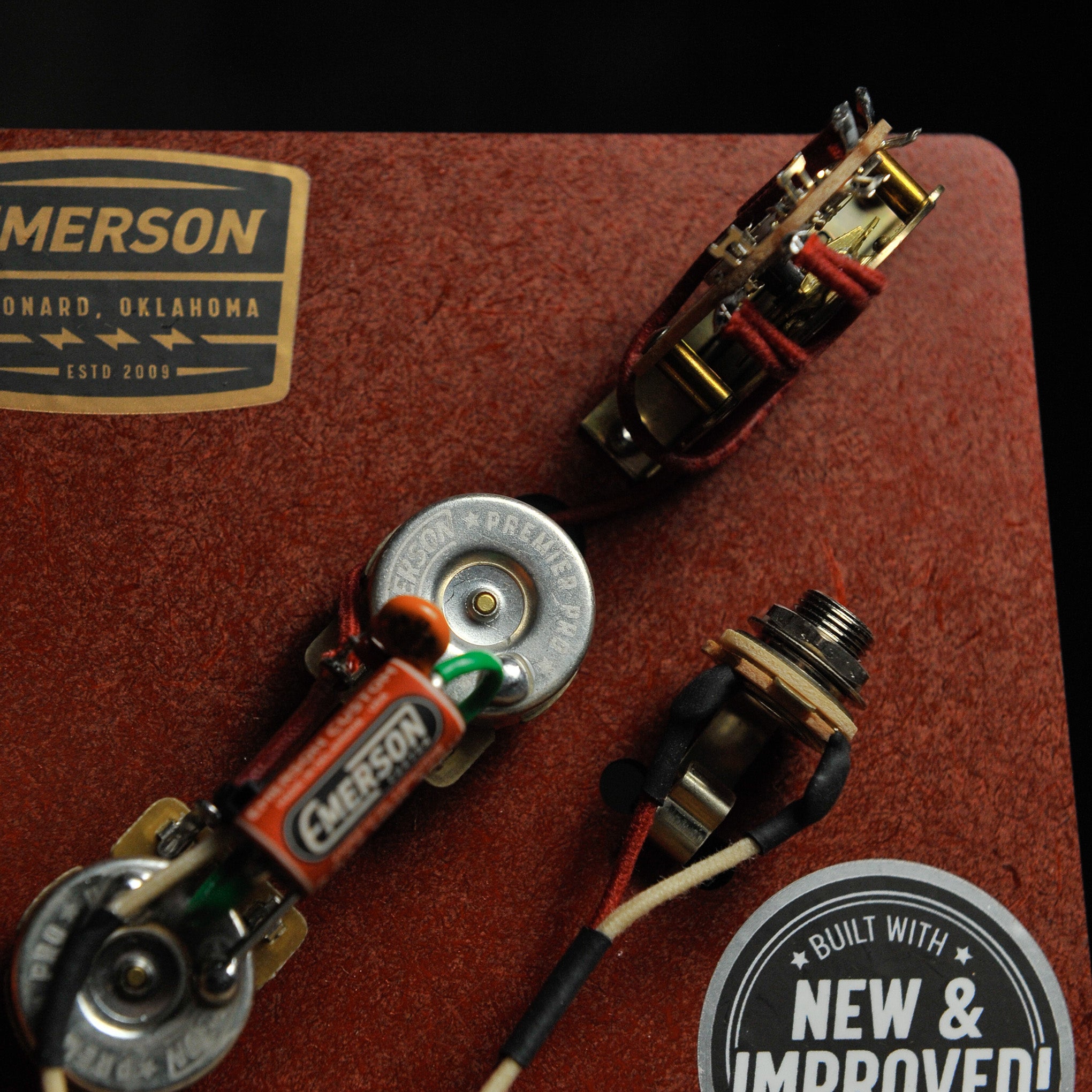 Emerson Telecaster Premier Pro 3-Way Thinline  250k Prewired Kit