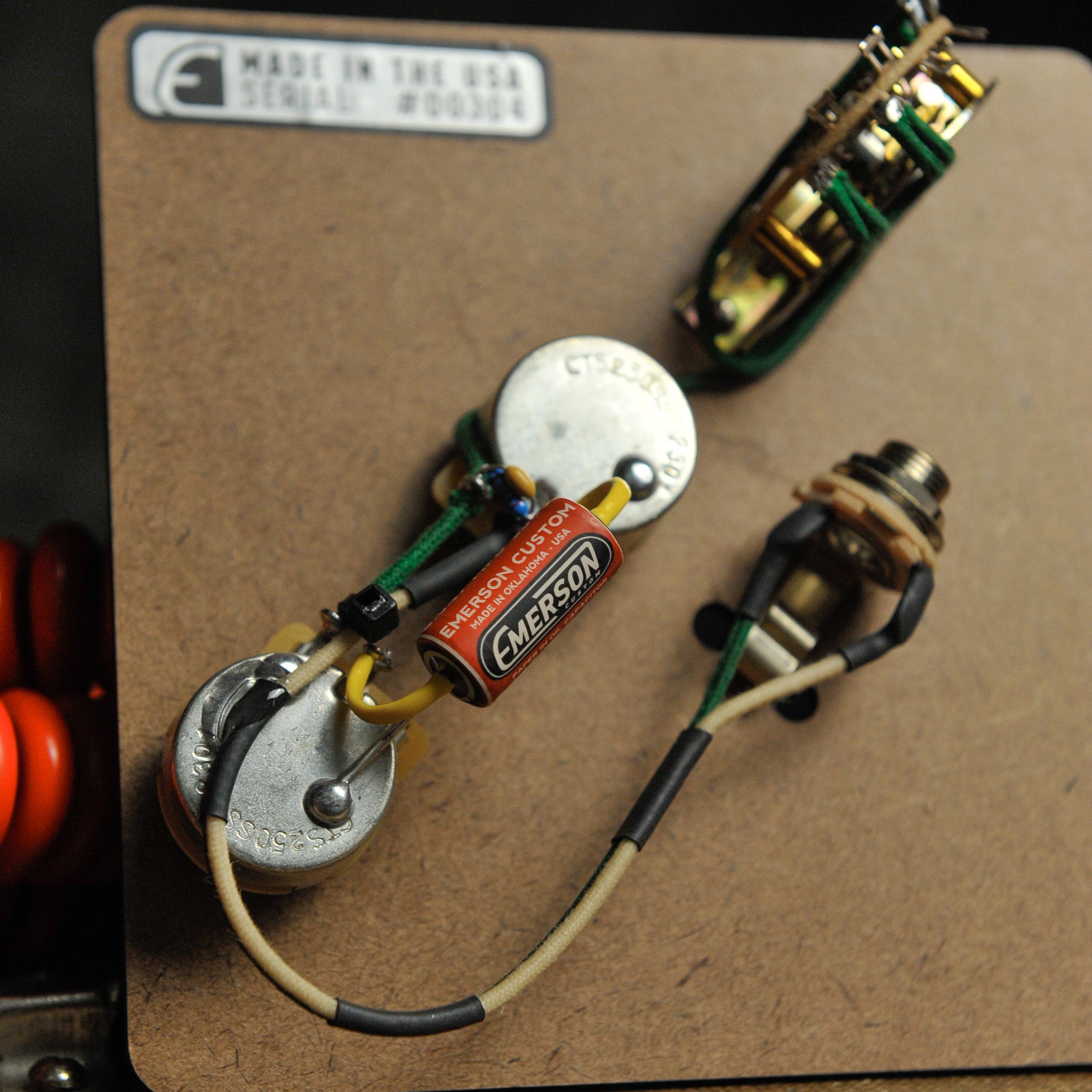 Emerson Telecaster 3-Way Thinline  CTS 250k Prewired Kit