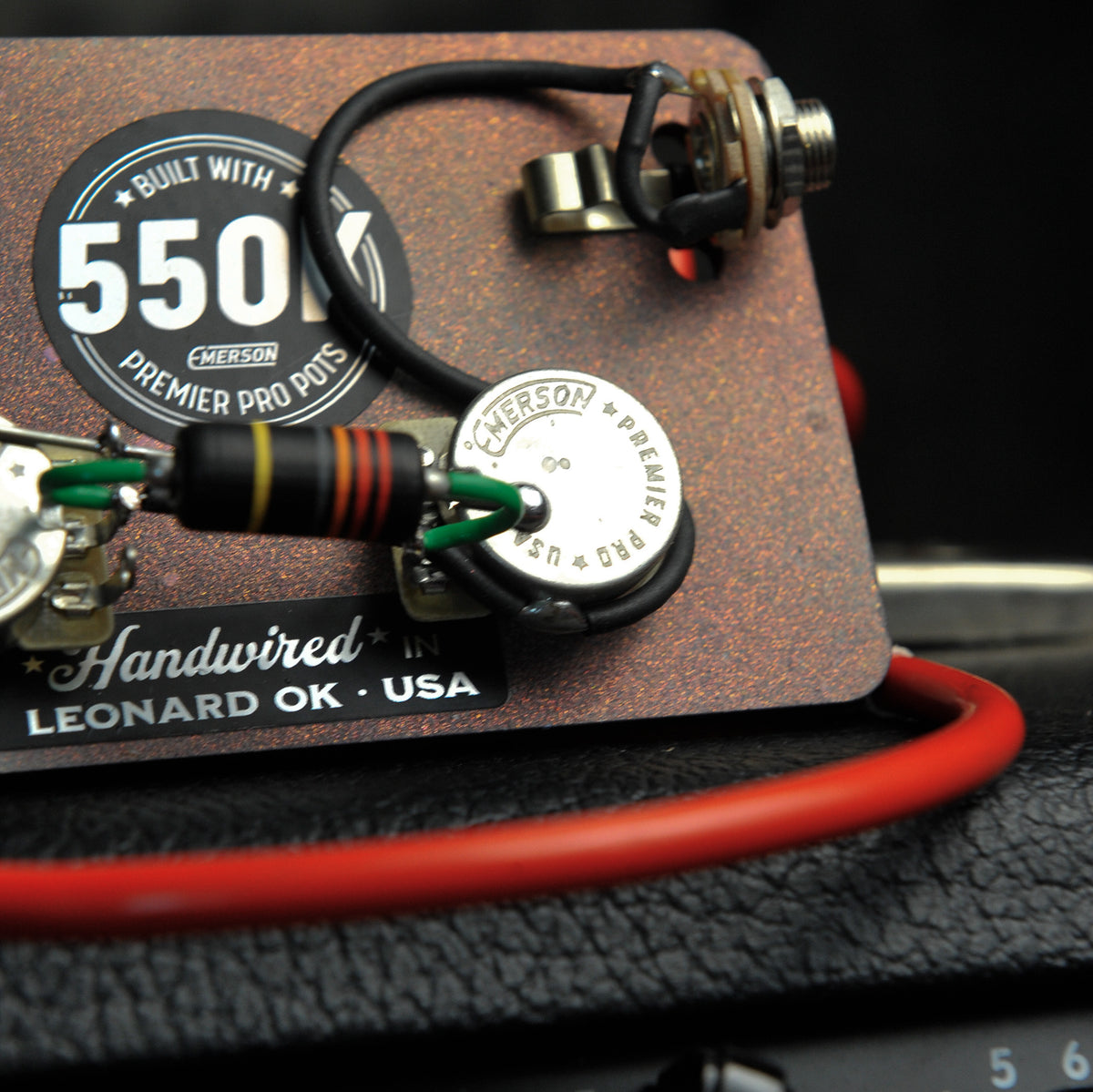 Emerson Premier Pro Les Paul Junior 550k Prewired Kit
