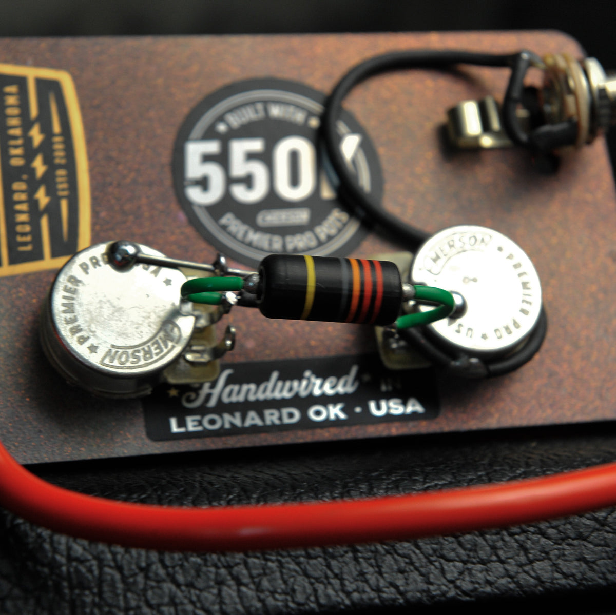 Emerson Premier Pro Les Paul Junior 550k Prewired Kit