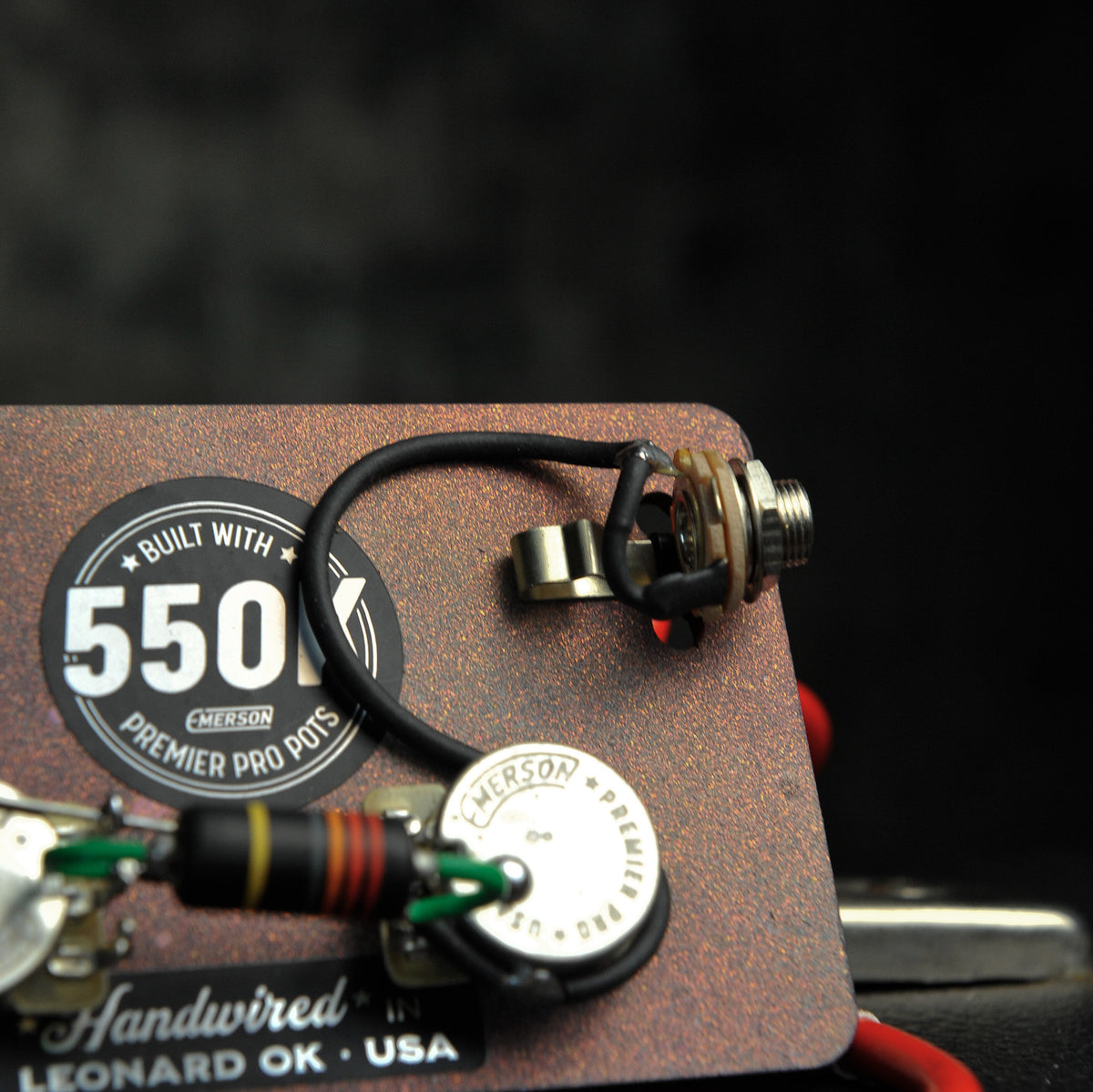 Emerson Premier Pro Les Paul Junior 550k Prewired Kit