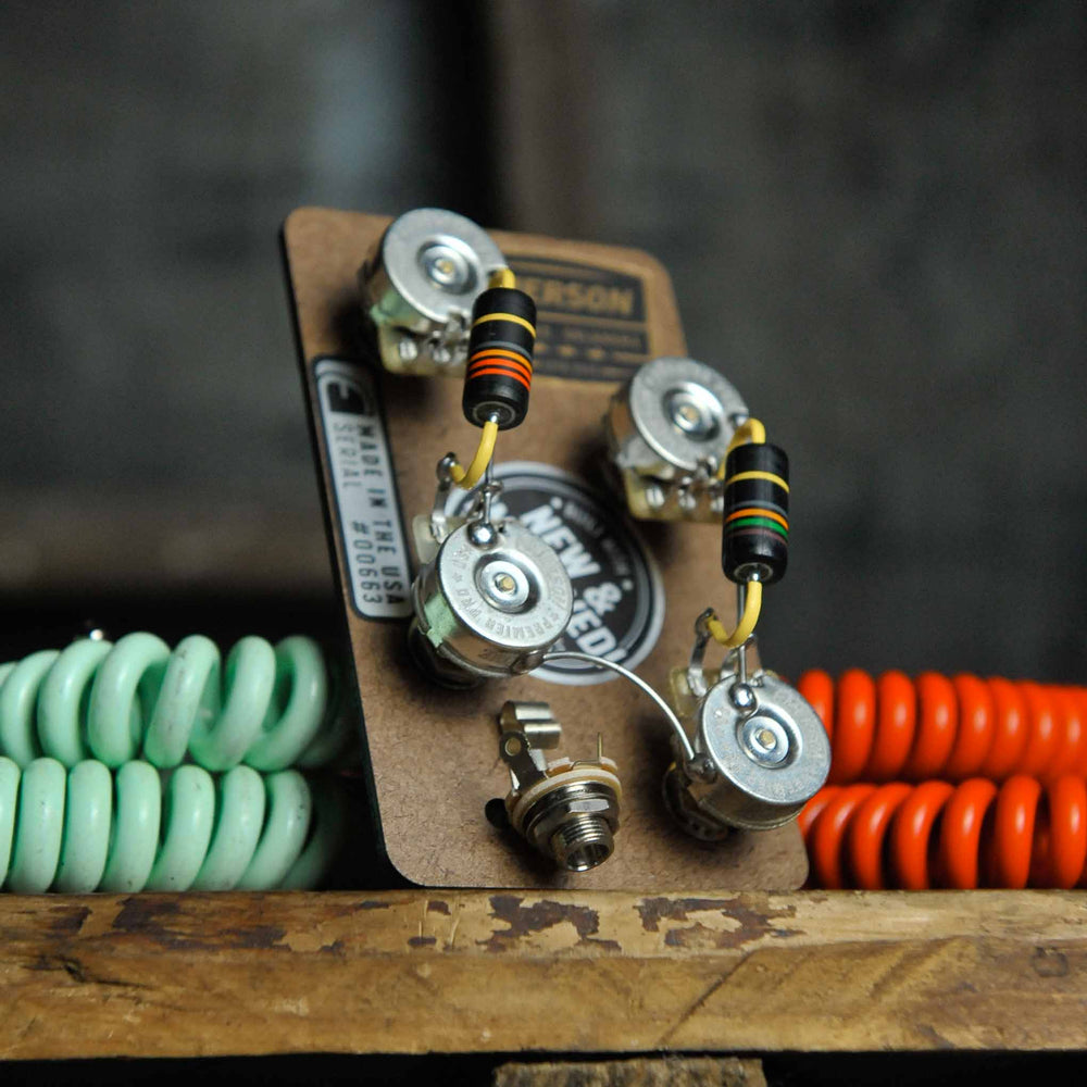 Emerson Les Paul Long-Shaft Premier Pro Prewired Kit