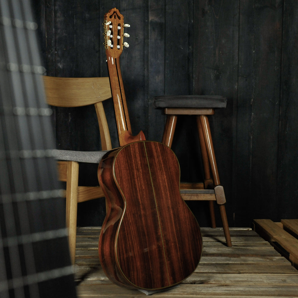 Esteve Manuel Adalid Mod 12 Cedar/Grenadillo Classical Guitar w/Case