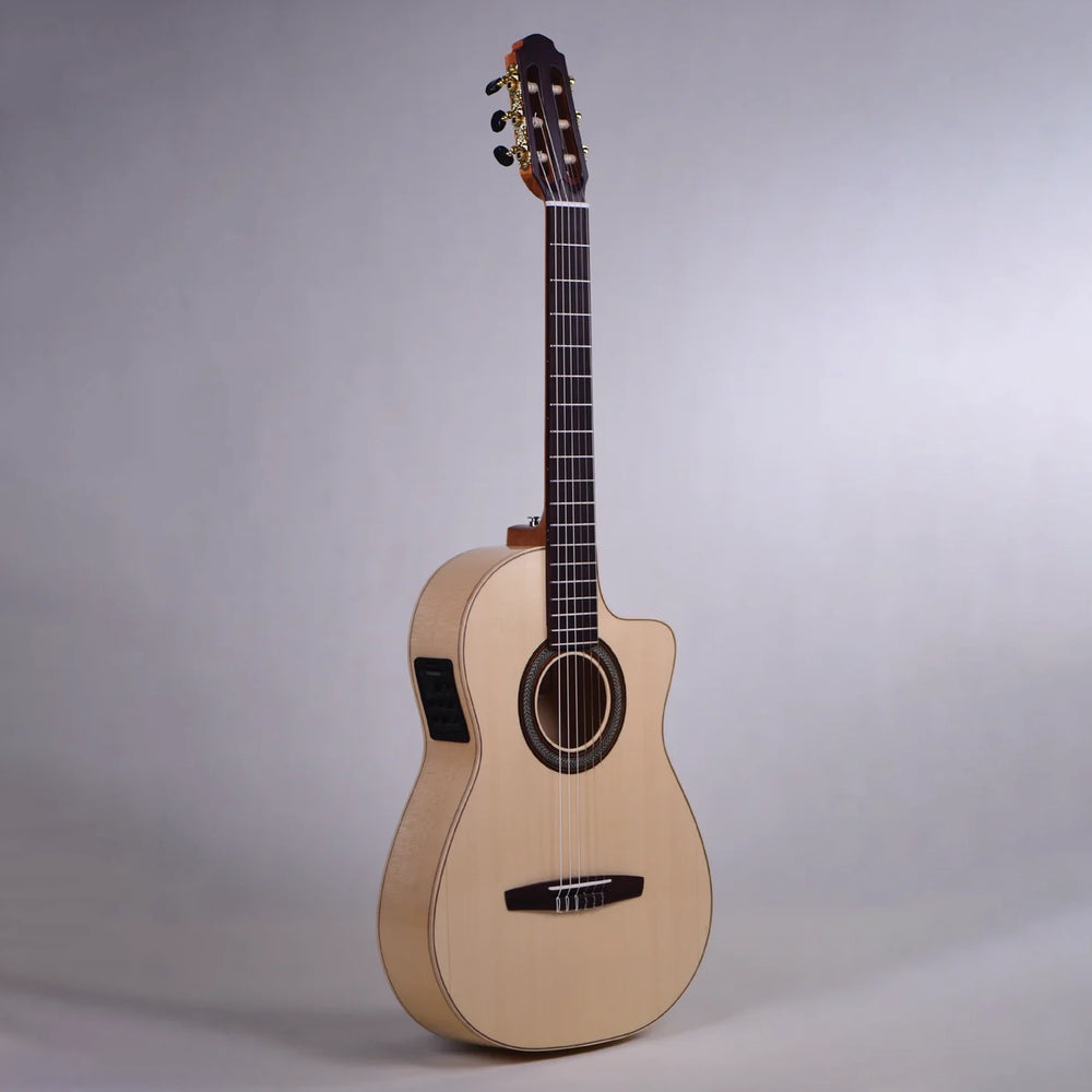 Altamira FZ-1 Fusion Series Crossover Nylon Classical Electric Guitar w/Bag