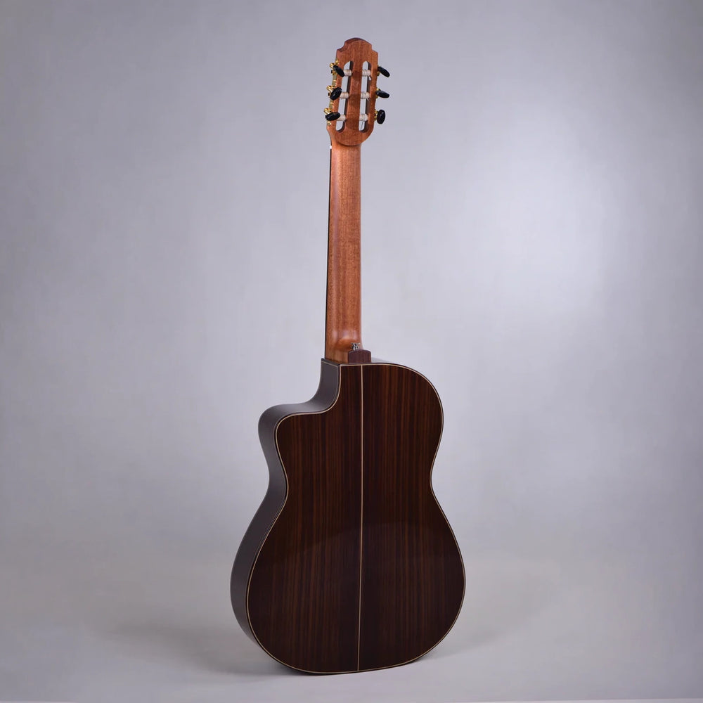 Altamira FZ-2 Fusion Series Crossover Nylon Rosewood Classical Electric Guitar w/Bag