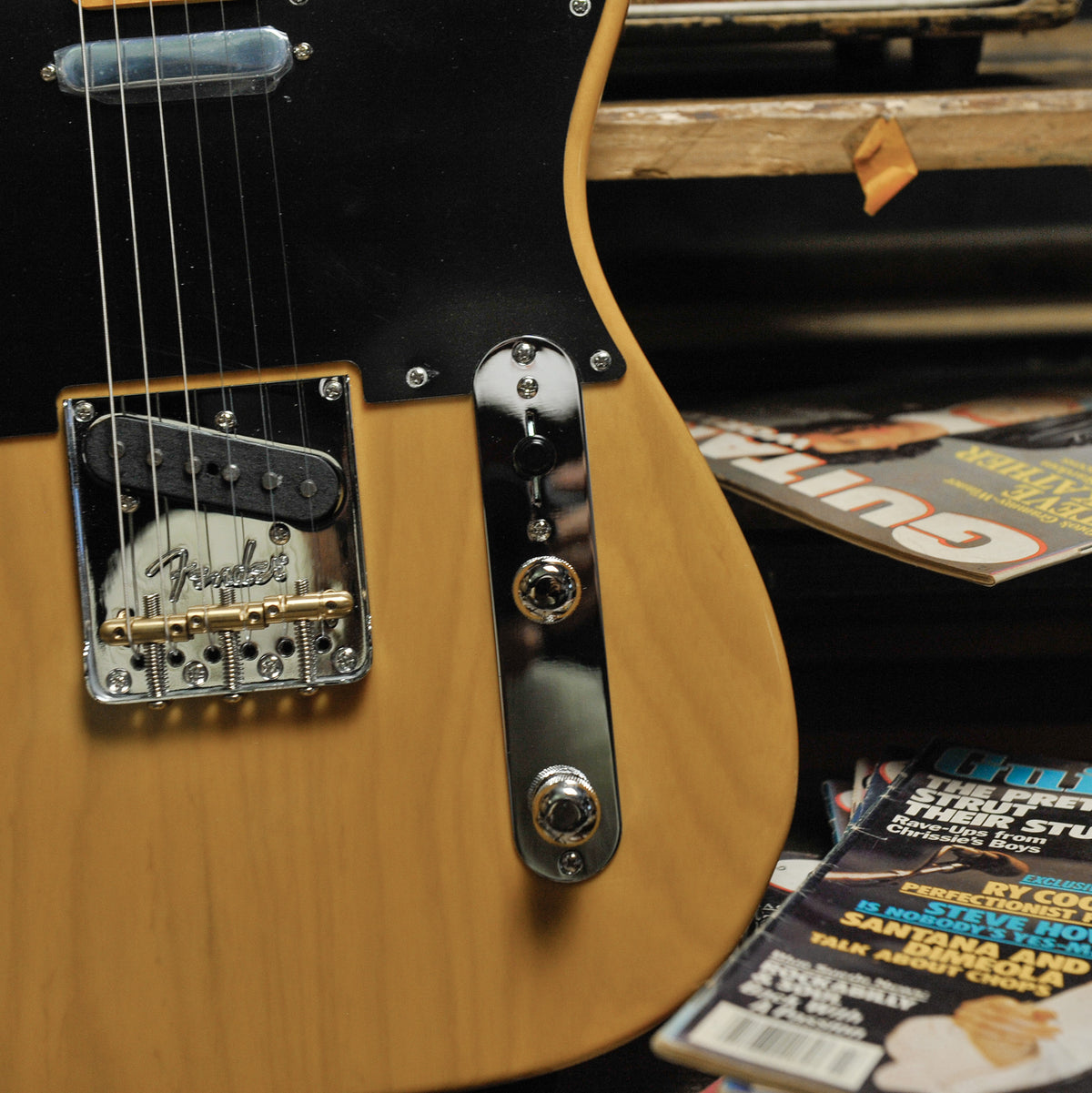 American Professional Telecaster® Maple Fingerboard, Butterscotch Blonde