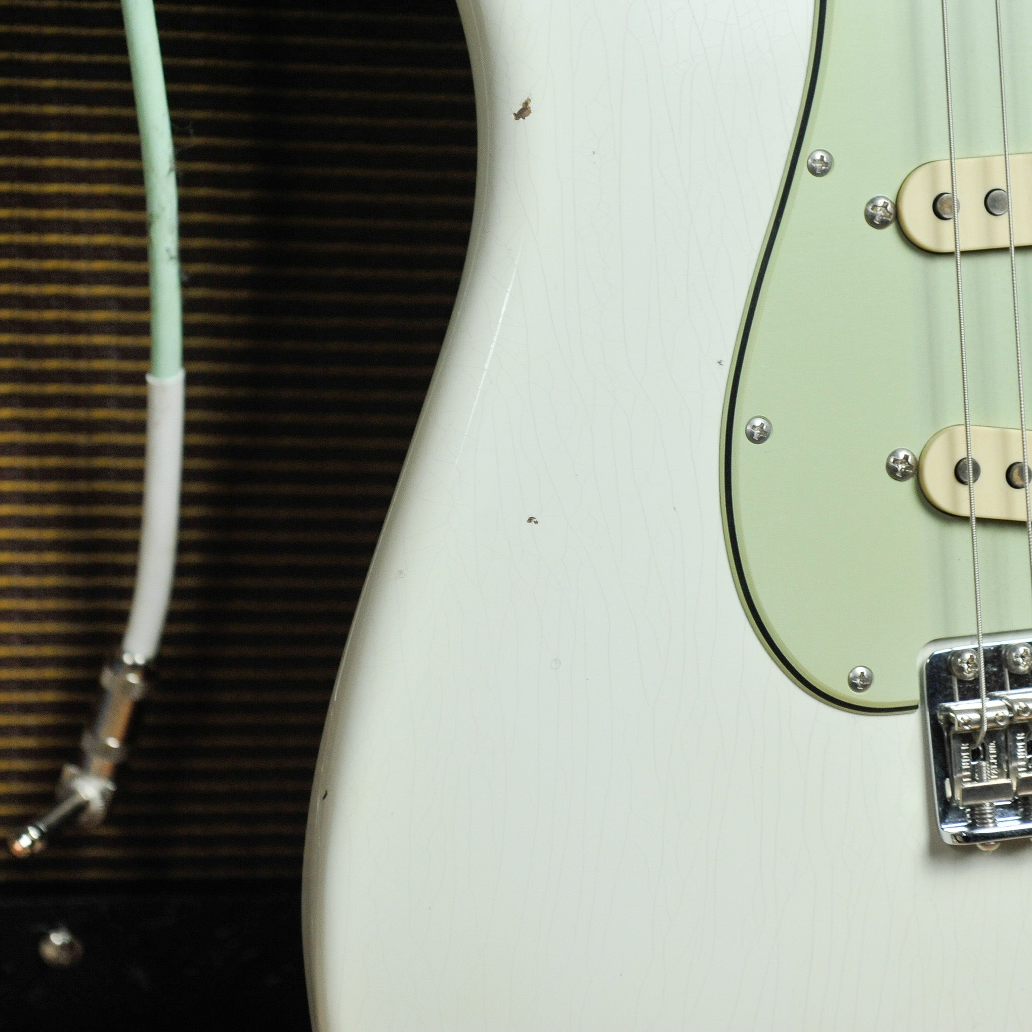 Fender Custom Shop LTD 64/65 Stratocaster® Journeyman Relic®  Aged Olympic White