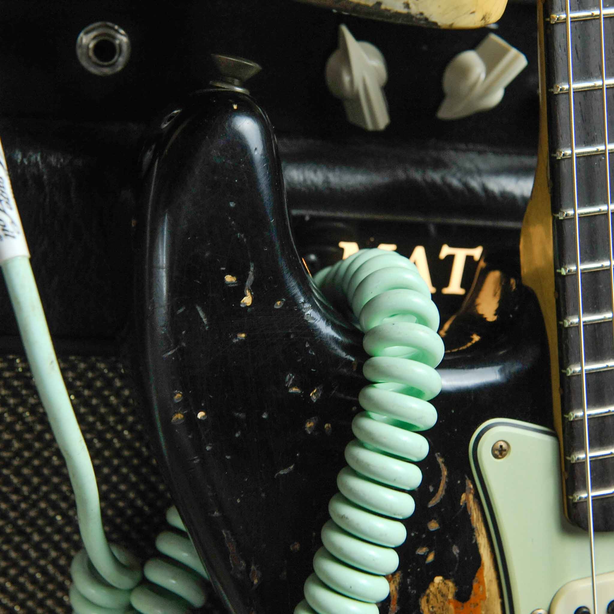 Fender Custom Shop 1963 Stratocaster® Super Heavy Relic® Super Faded Aged Black over 3-Color Sunburst