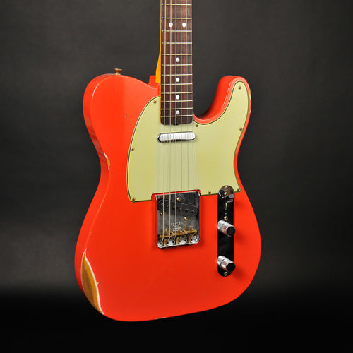 Fender Custom Shop 1964 Telecaster® Relic®, Rosewood Fingerboard, Aged Fiesta Red