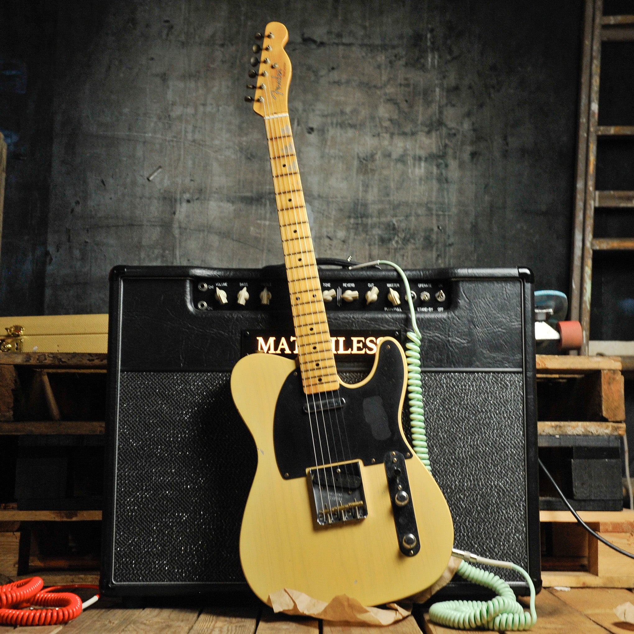 Fender 1954 Telecaster® Journeyman Relic Aged Nocaster® Blonde